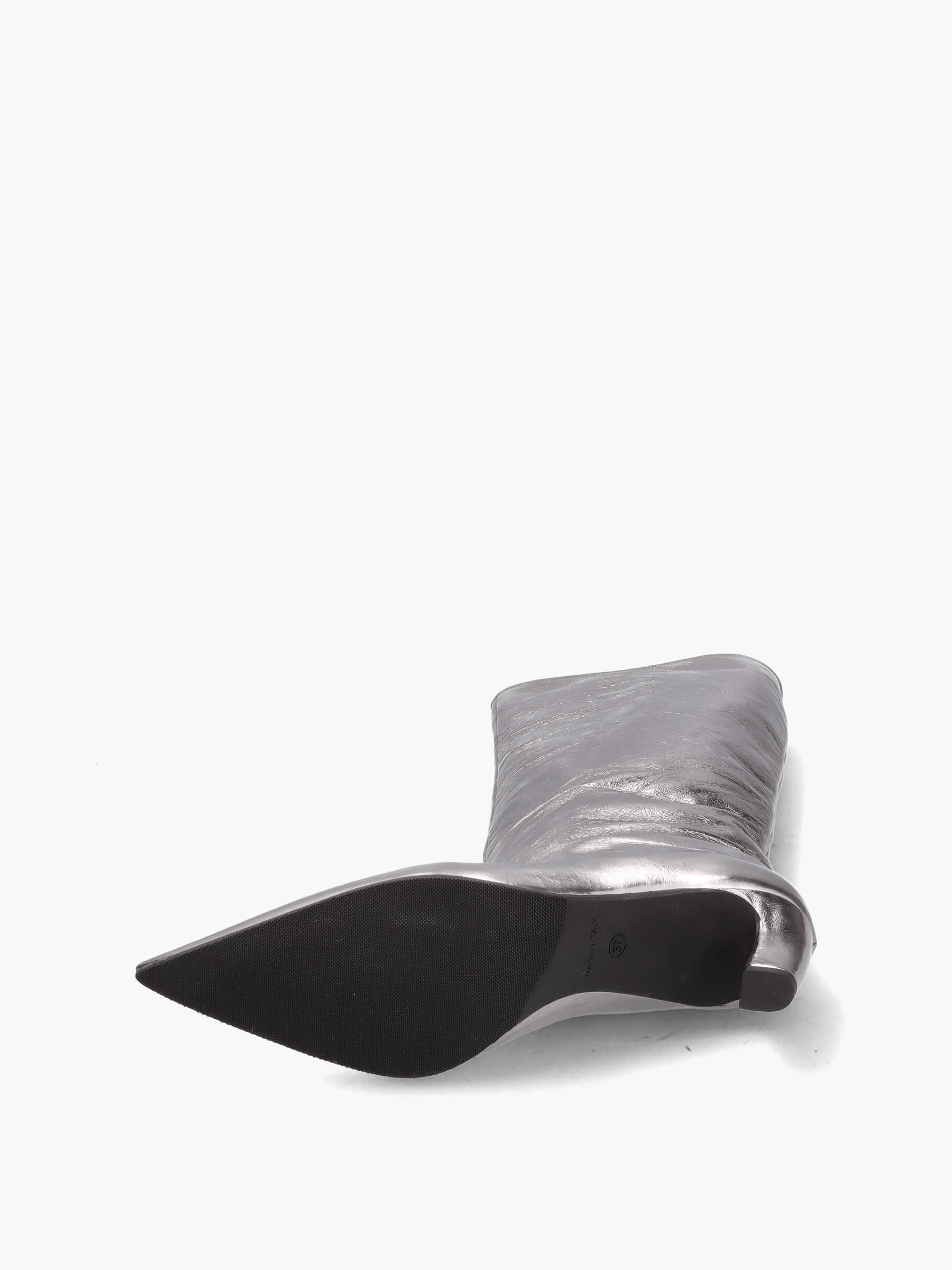 Stiefel silber 50 mm
