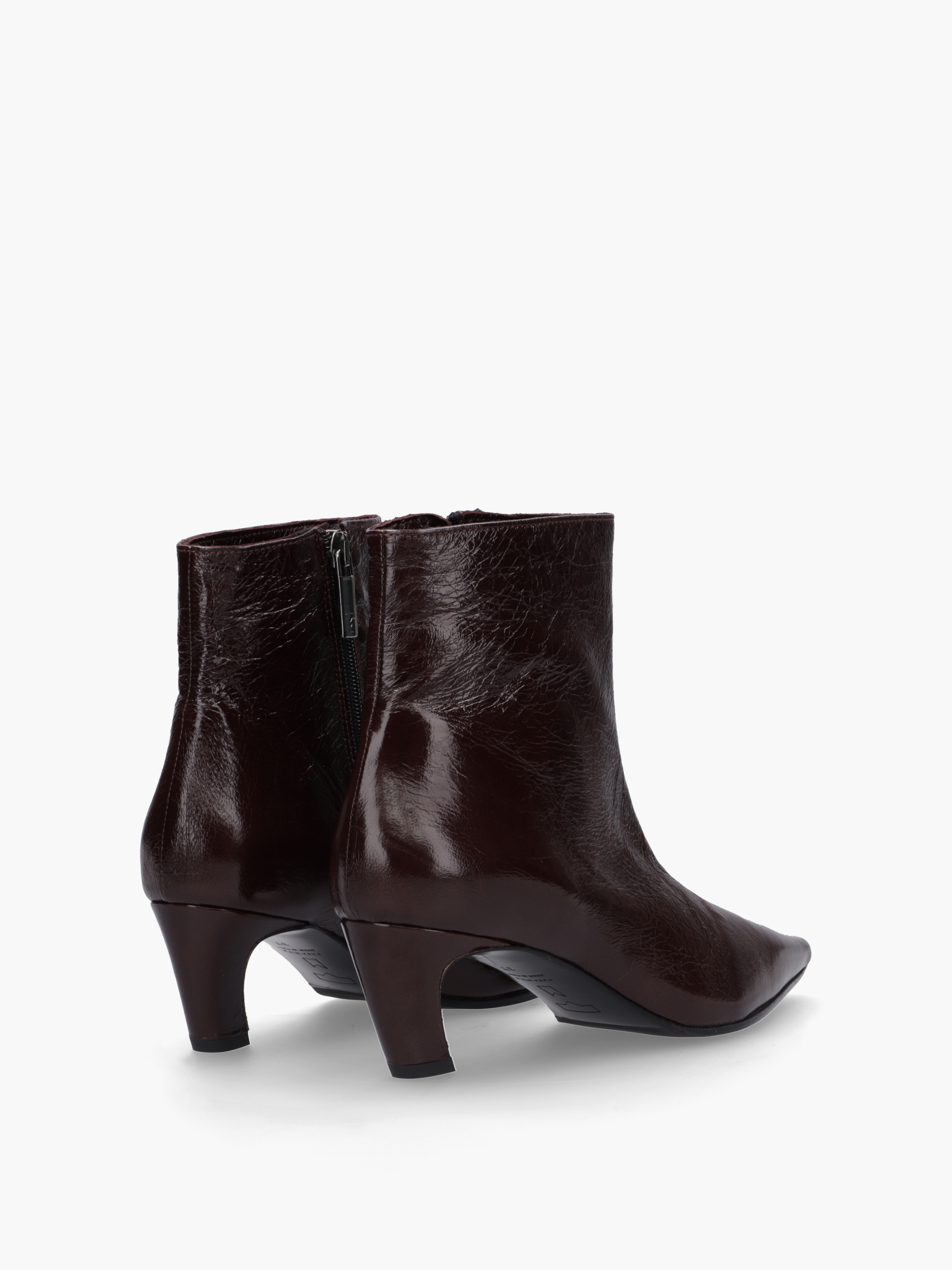 VIVI Glattleder Bordeaux, Bekleidung, Schuhwerk, Schuh, Hoher Absatz