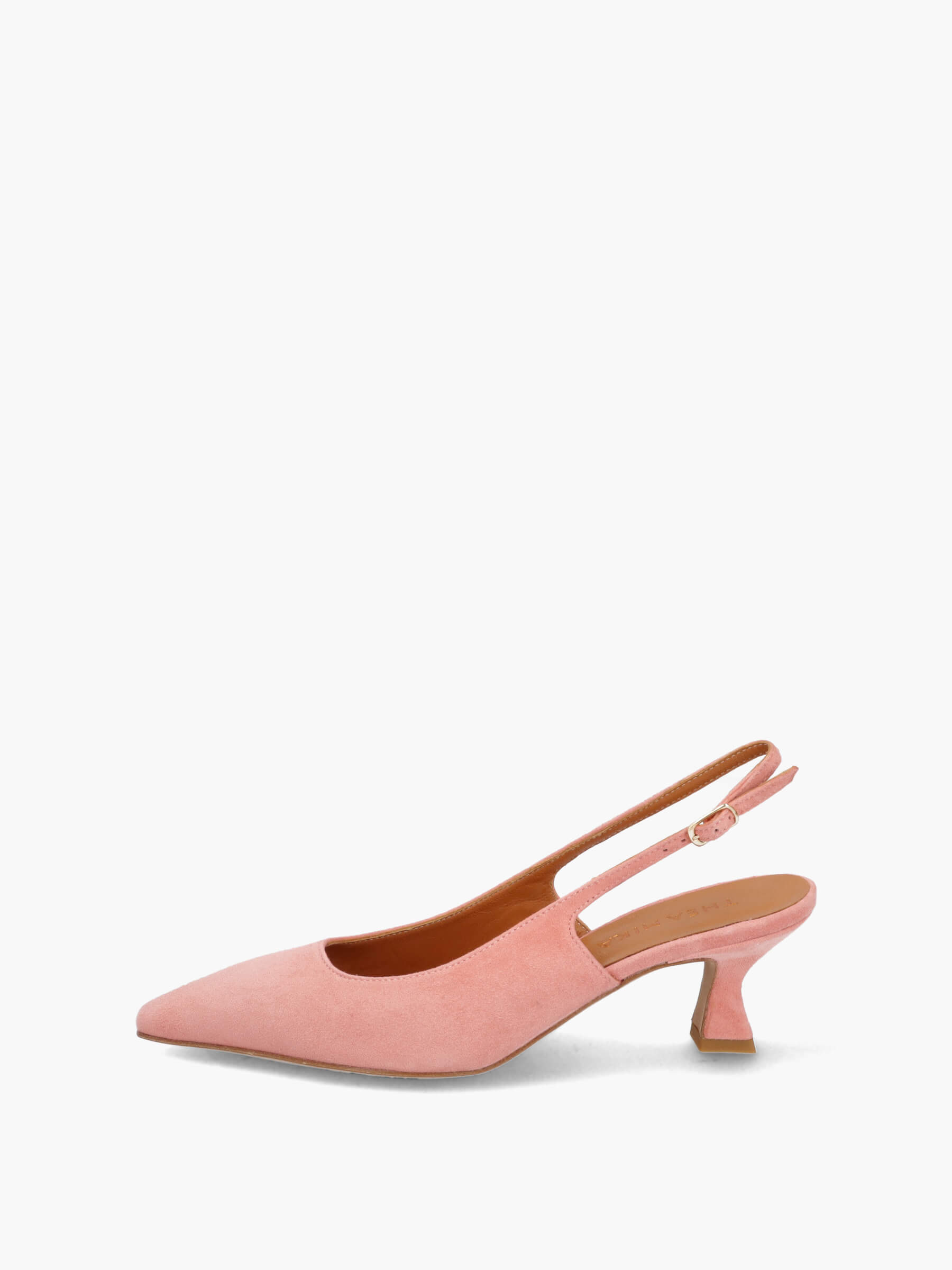 Slingpumps rosa 50 mm, Bekleidung, Schuhwerk, Schuh, Hoher Absatz, Sandale