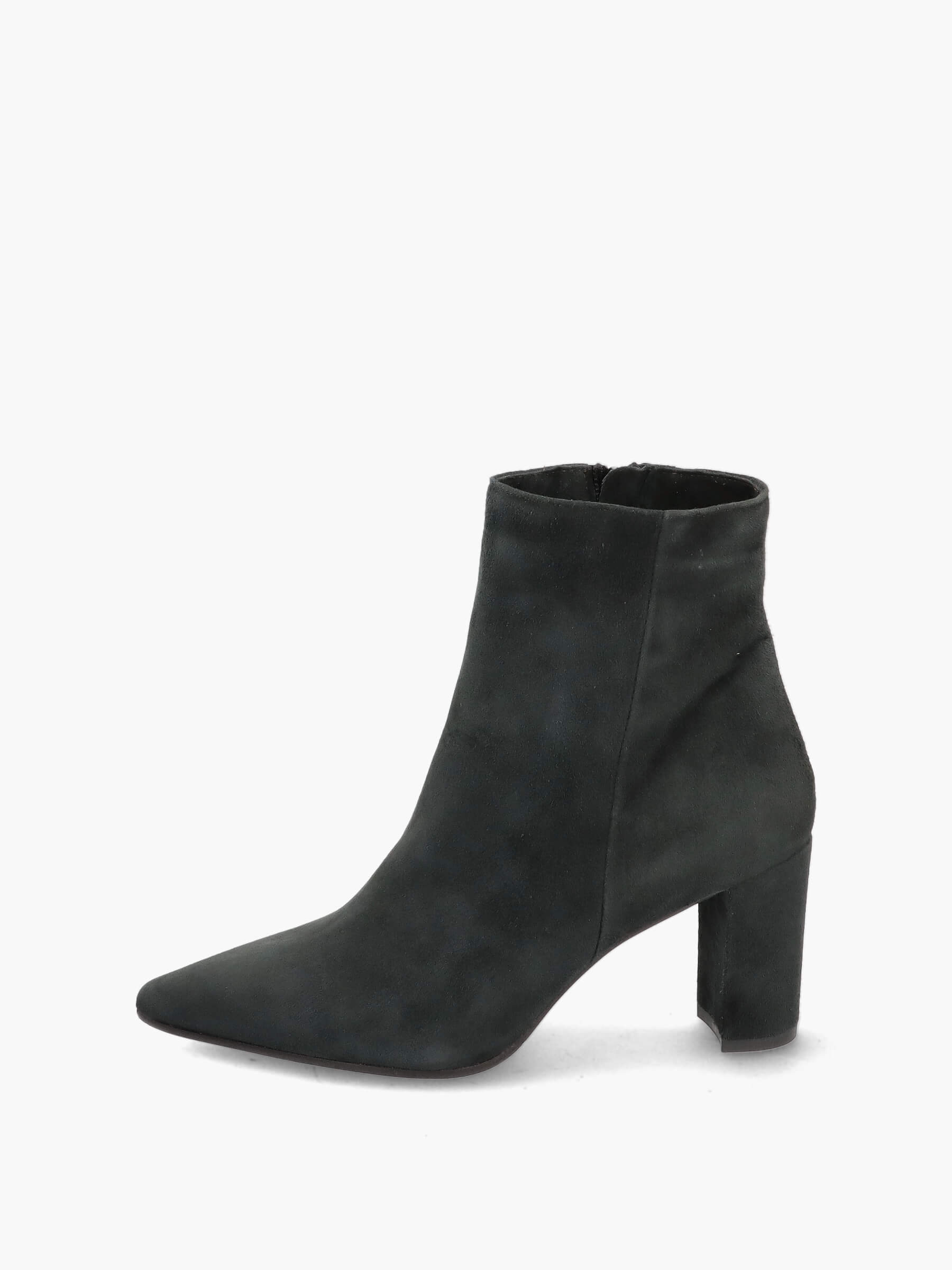 Stiefeletten-dunkelgrau-70-mm-TM8773V-0010-0099-Thea-Mika_1_BM Stiefeletten dunkelgrau 70 mm, Bekleidung, Schuhwerk, Schuh, Hoher Absatz, Wildleder
