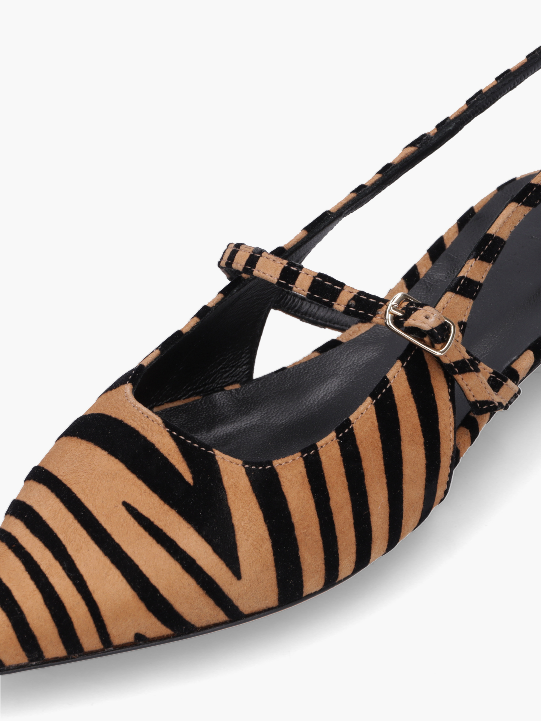 MEGUMI-Veloursleder-Zebra-TM9102F-0112-0079-Thea-Mika_5_BM MEGUMI Veloursleder Zebra, Bekleidung, Schuhwerk, Sandale, Schuh, Rauchrohr