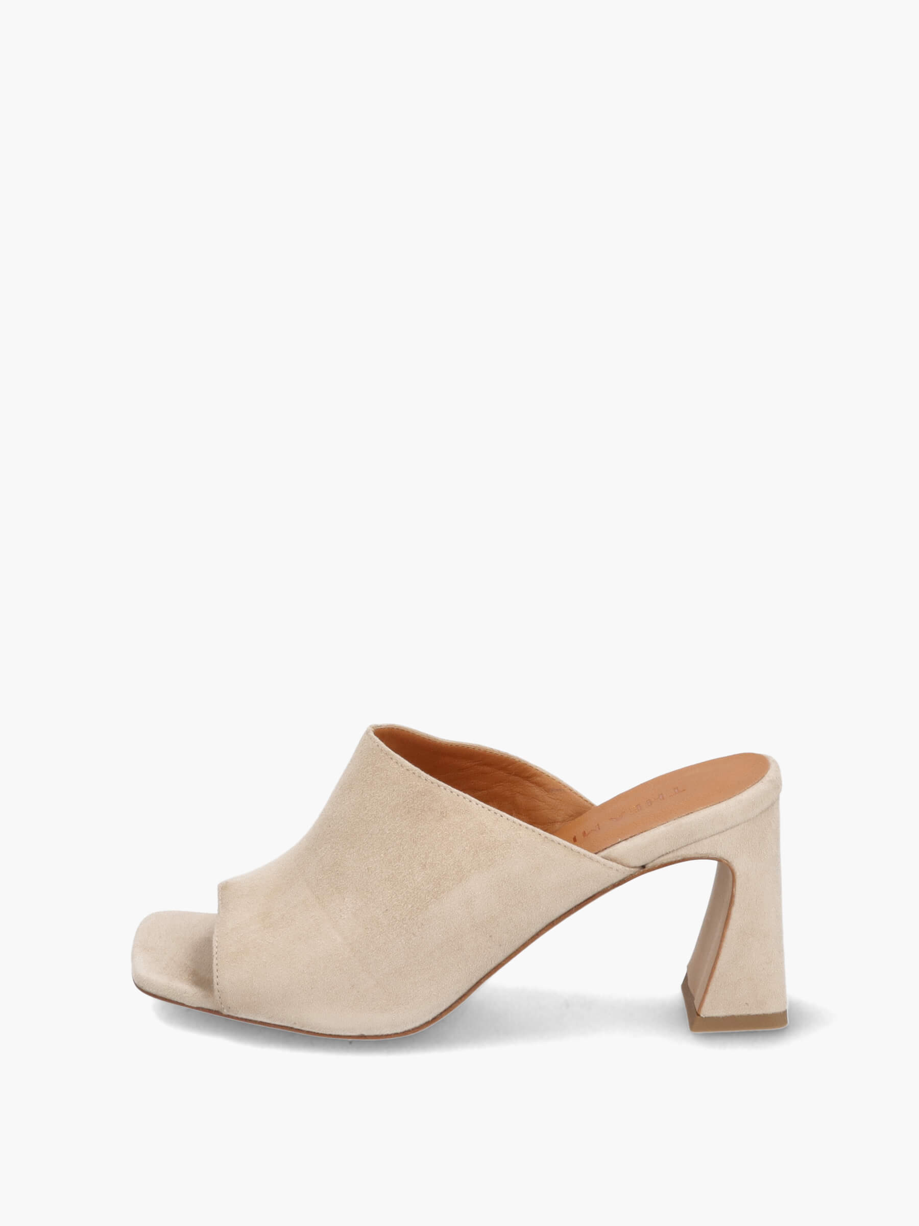 Mules beige 70 mm, Bekleidung, Schuhwerk, Schuh, Hoher Absatz, Sandale