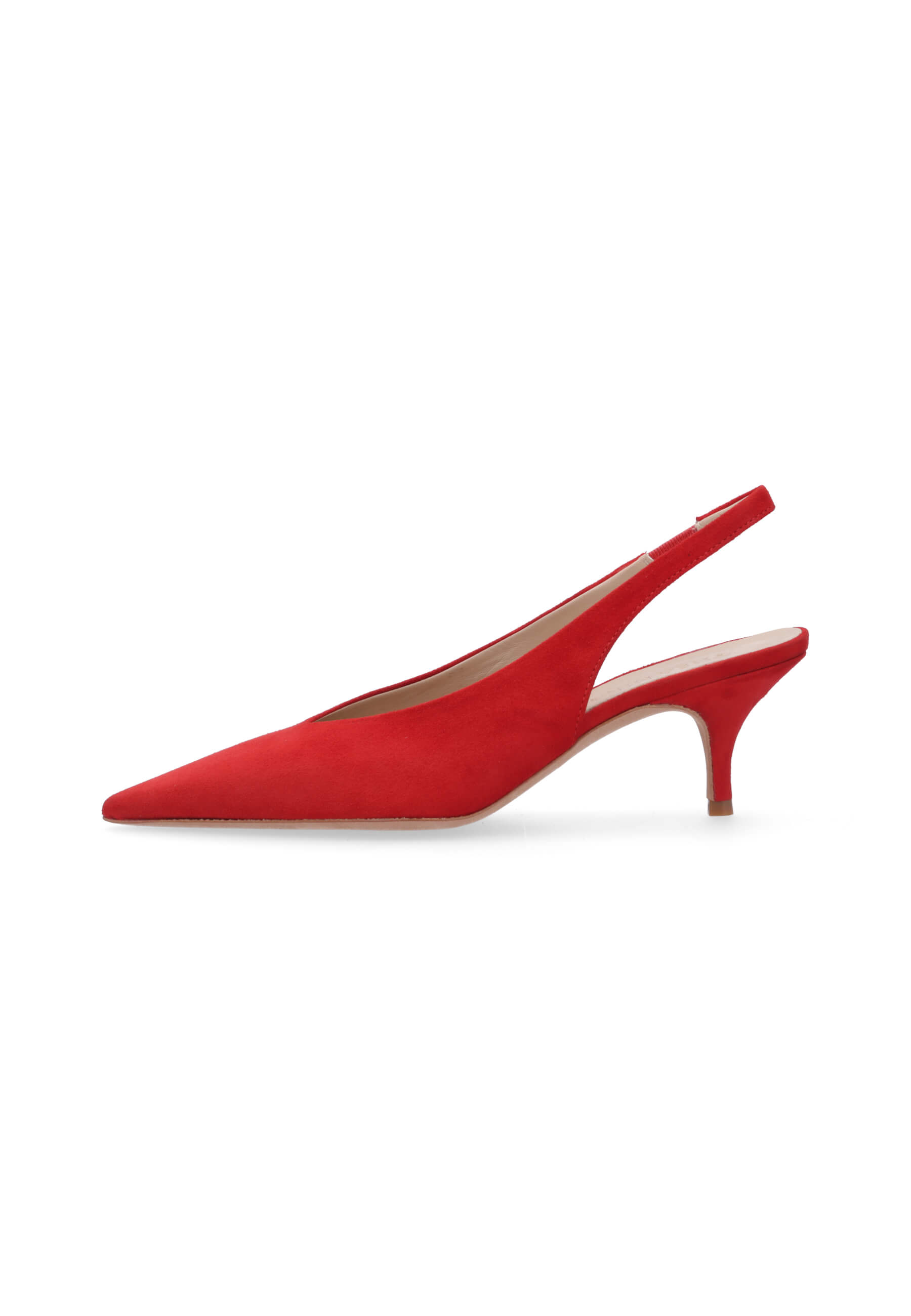 VI Veloursleder Rot, Bekleidung, Schuhwerk, Hoher Absatz, Schuh