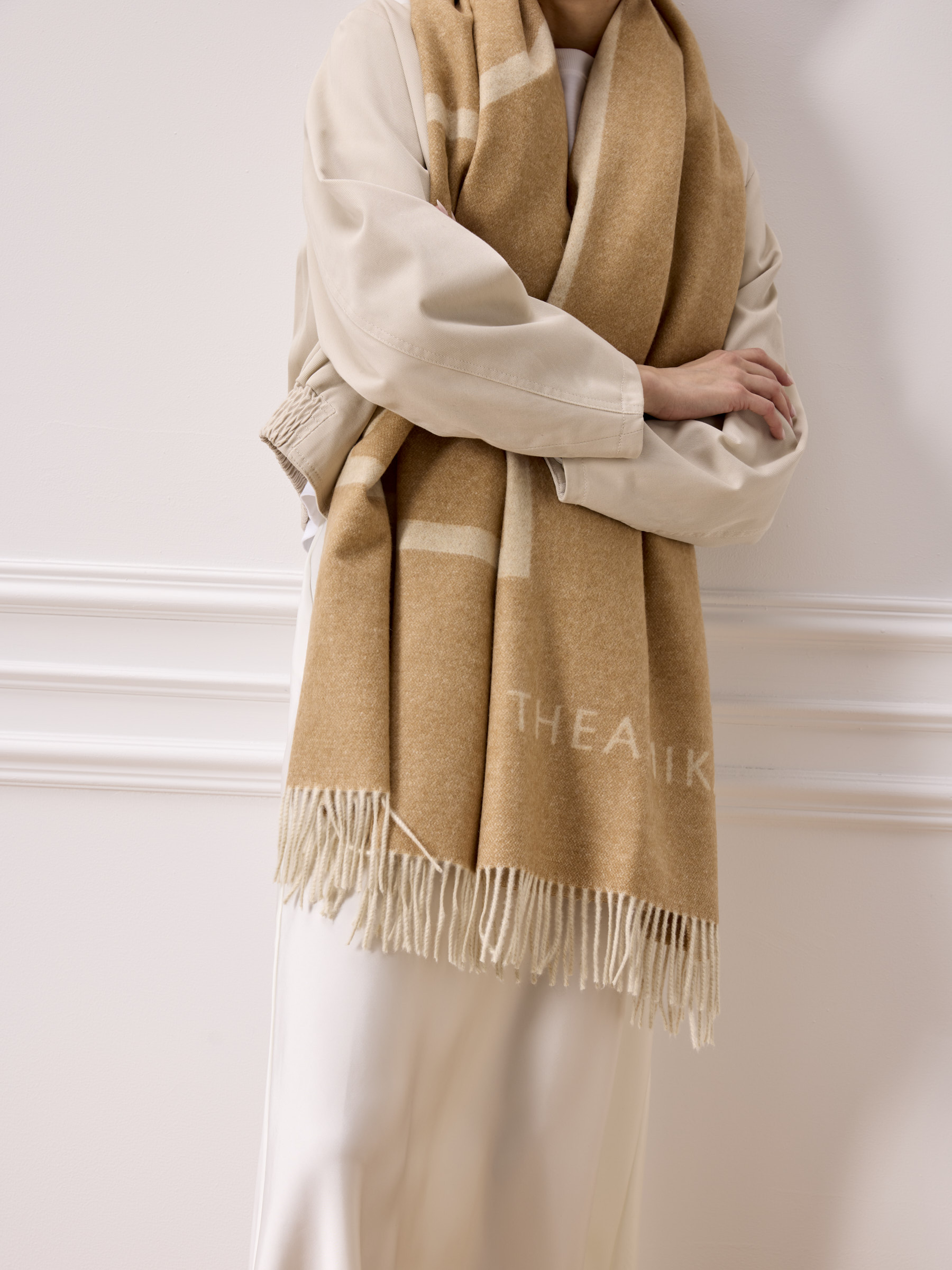 MALINA Camel, Modisch, Kleidung, Halstuch
