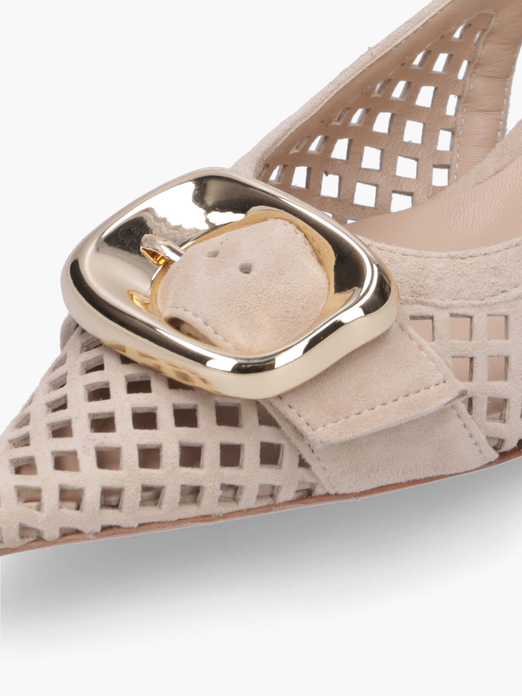 VIO Veloursleder Beige, Zubehor, Schnalle, Schuhwerk, Sandale, Schuh
