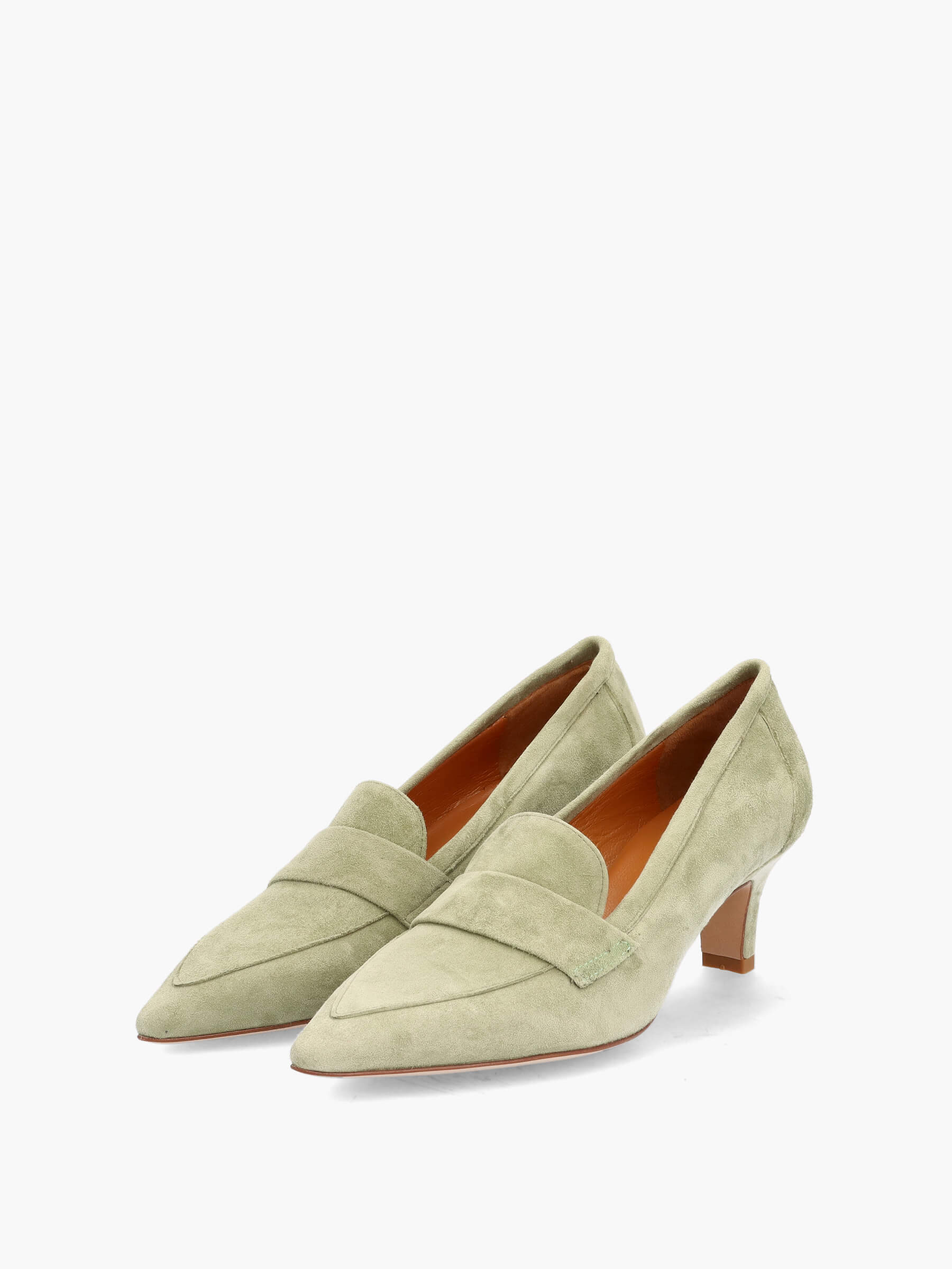 Loafer-Pumps timo 50 mm, Bekleidung, Schuhwerk, Schuh, Hoher Absatz, Wildleder