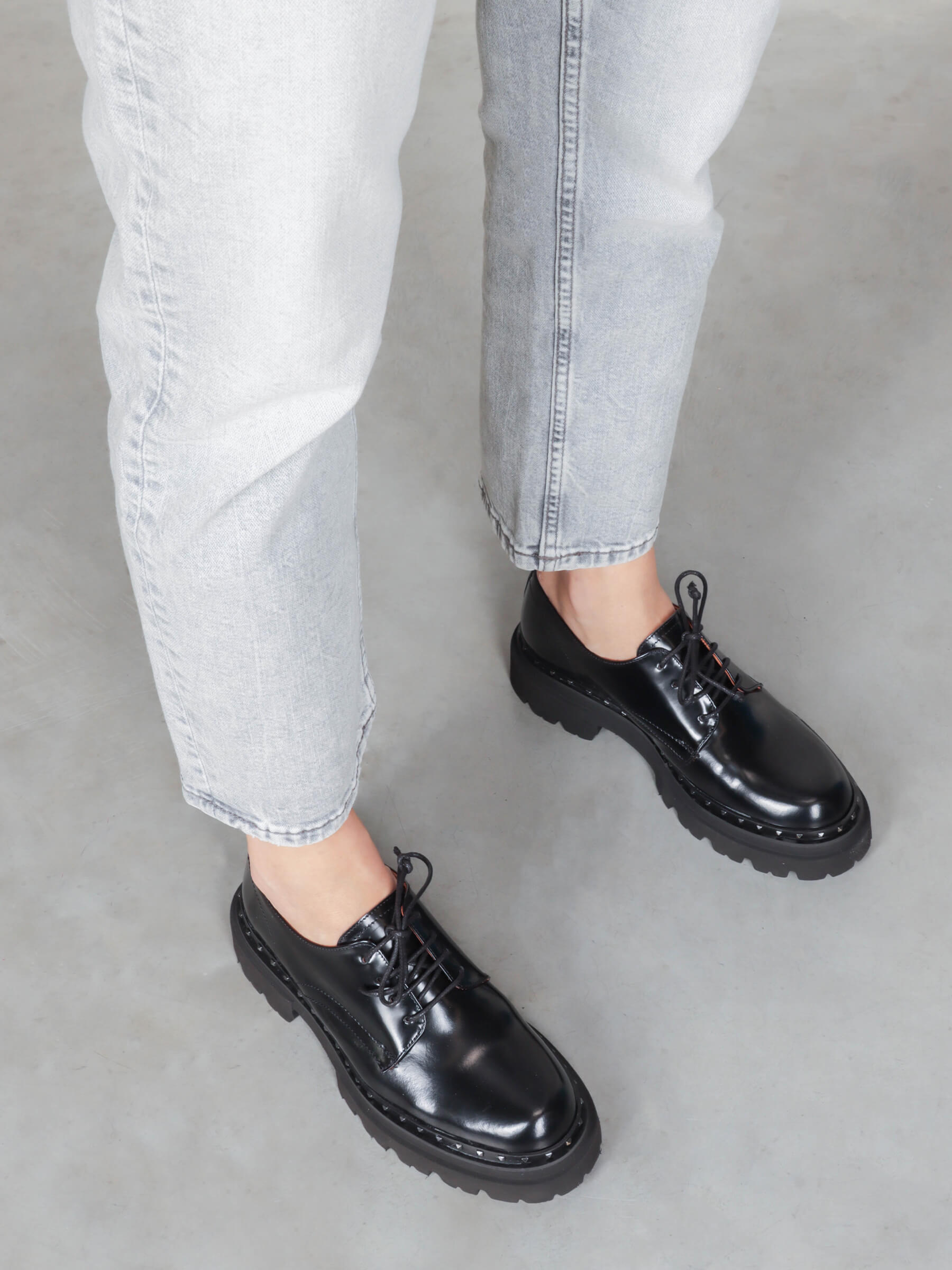 Halbschuhe schwarz