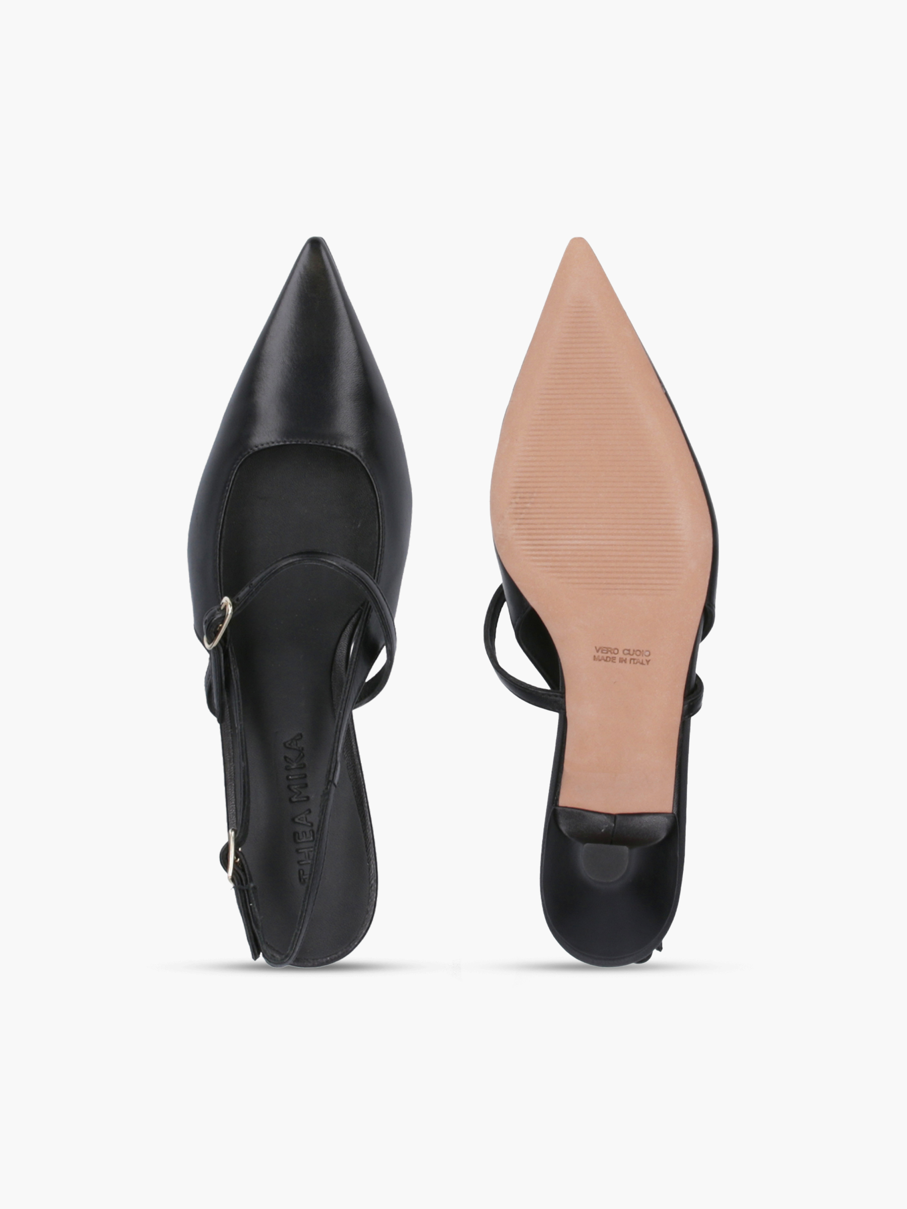 VERA Glattleder schwarz, Bekleidung, Schuhwerk, Schuh, Hoher Absatz