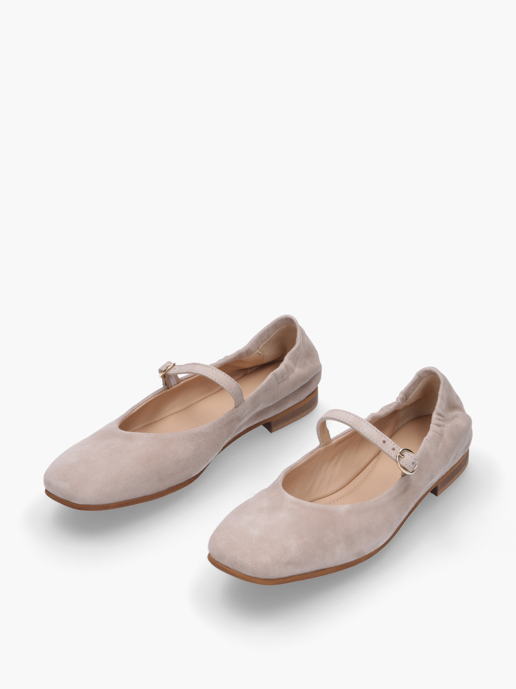 BINTI-Veloursleder-Beige-TM09201-0010-0216-Thea-Mika_8_BM BINTI Veloursleder Beige, Bekleidung, Schuhwerk, Schuh, Sandale