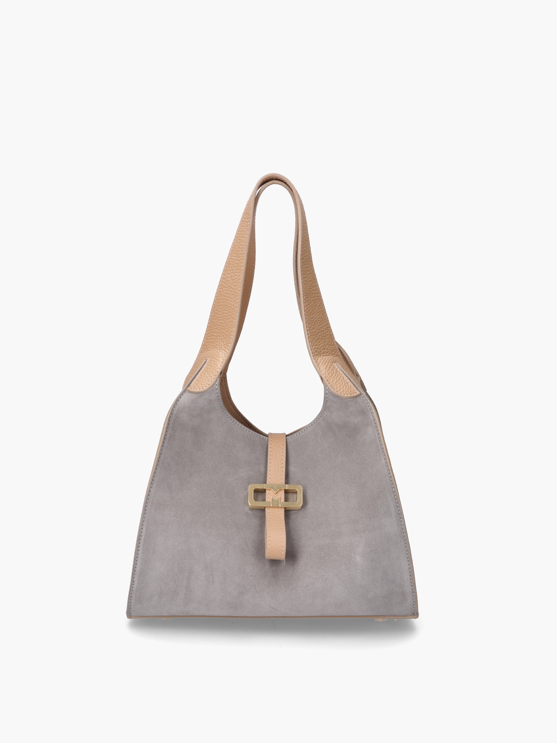 LILY Leder Kombi Grau, Zubehor, Tasche, Handtasche, Geldbörse