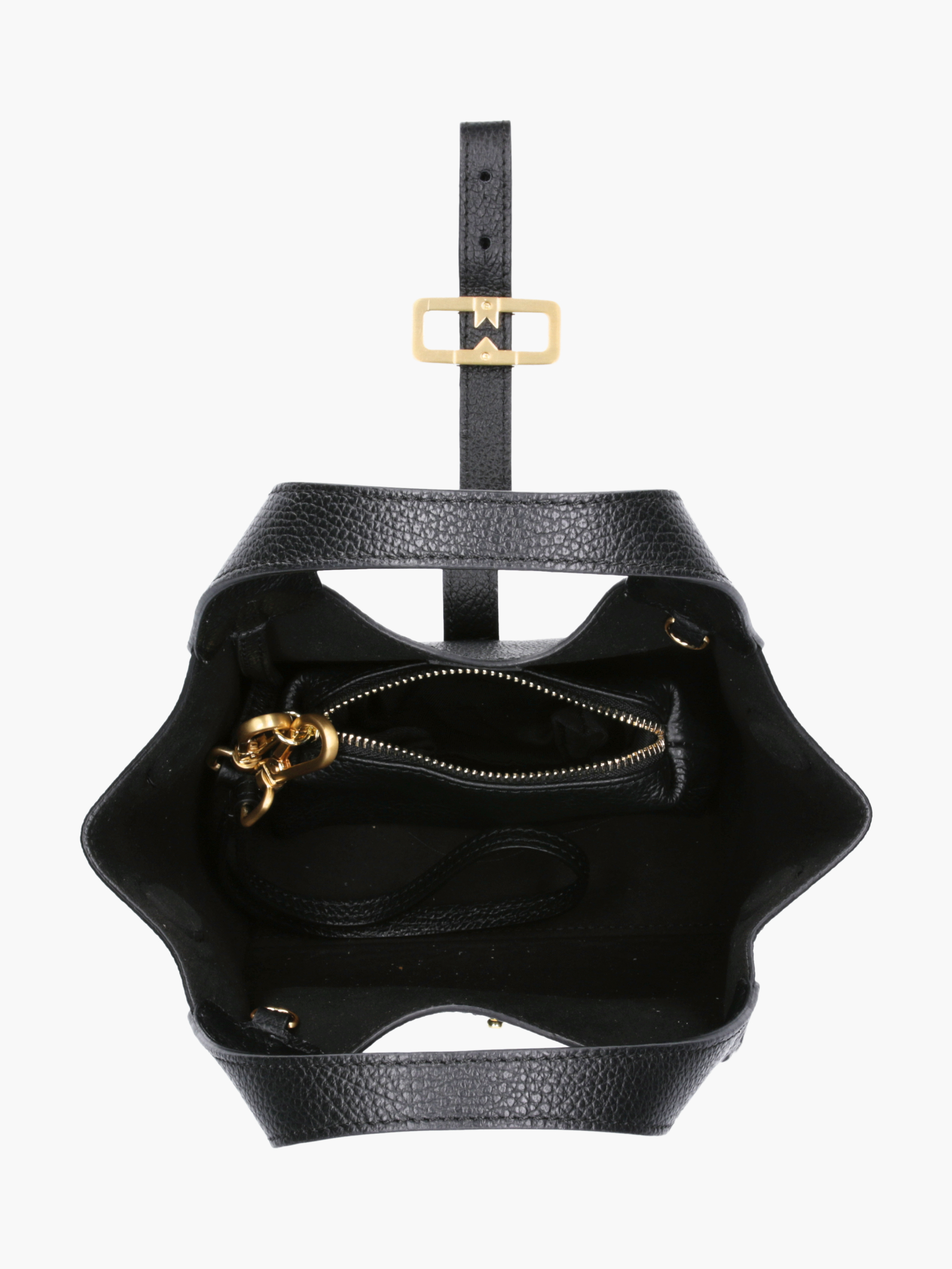 Lucienne Kalbsleder Schwarz, Zubehor, Tasche, Handtasche, Geldbörse