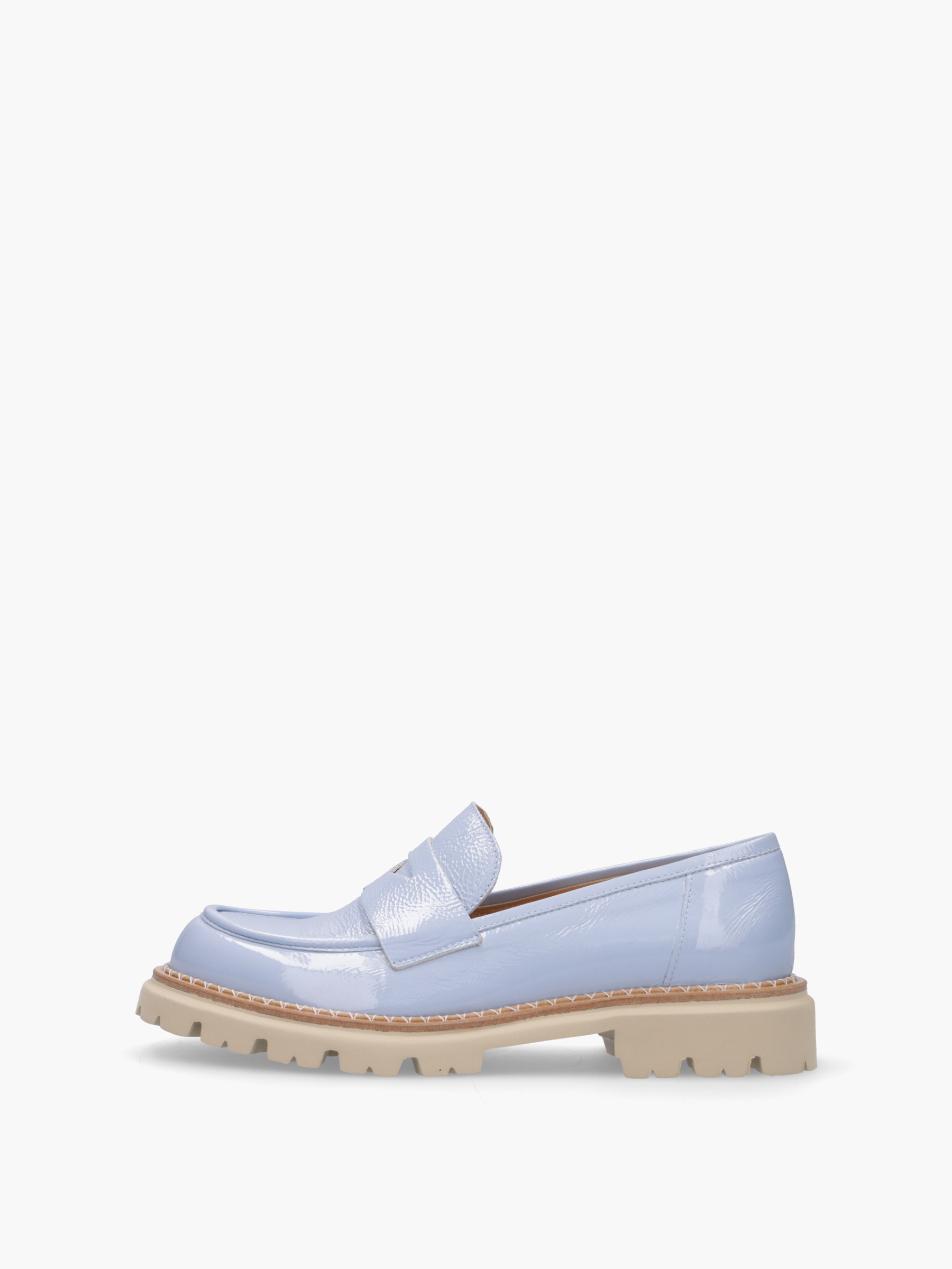 CUI Lackleder Hellblau, Bekleidung, Schuhwerk, Schuh, Sandale, Turnschuh