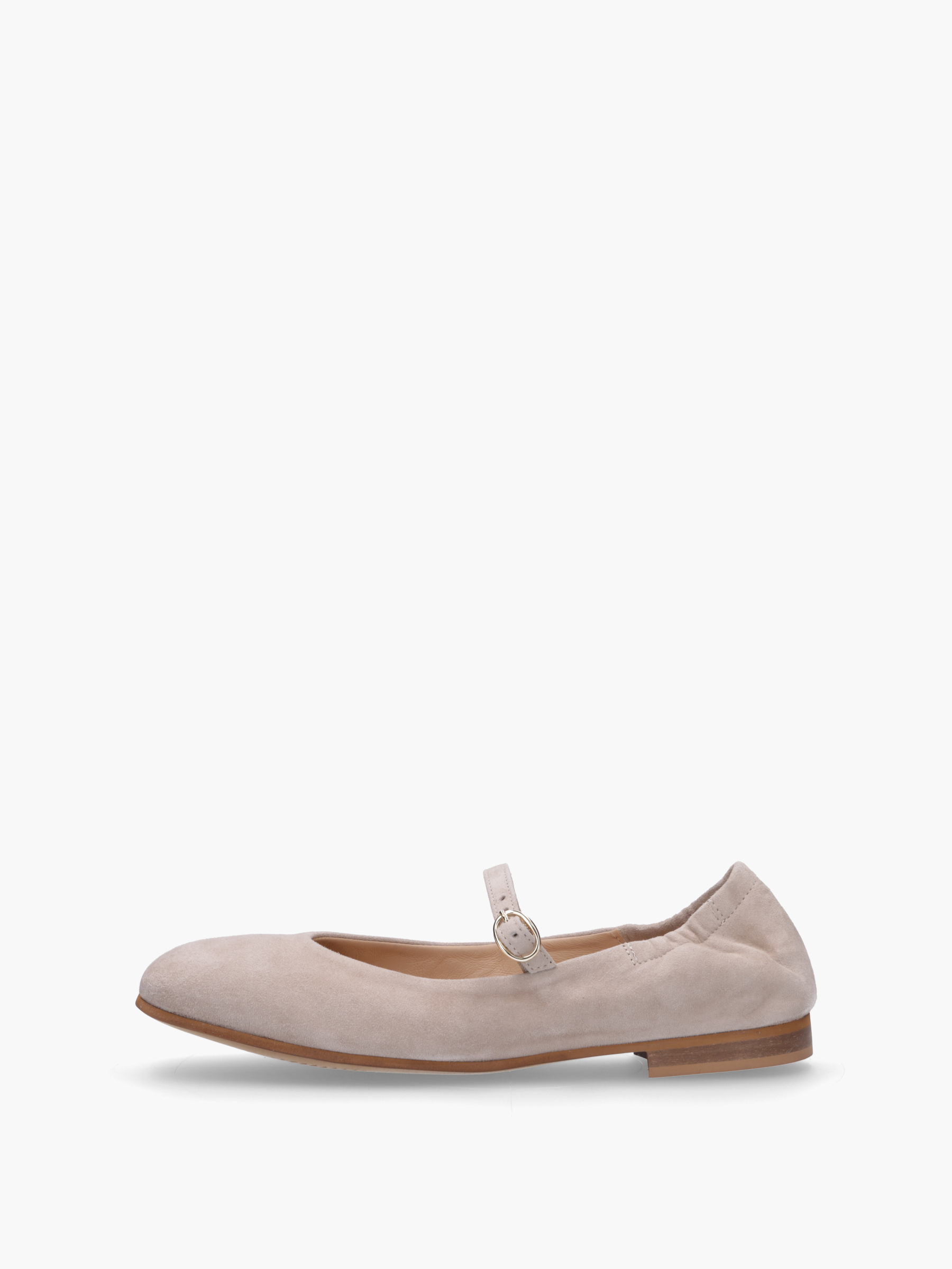 BINTI-Veloursleder-Beige-TM09201-0010-0216-Thea-Mika_1_BM BINTI Veloursleder Beige, Bekleidung, Schuhwerk, Schuh, Wildleder, Sandale