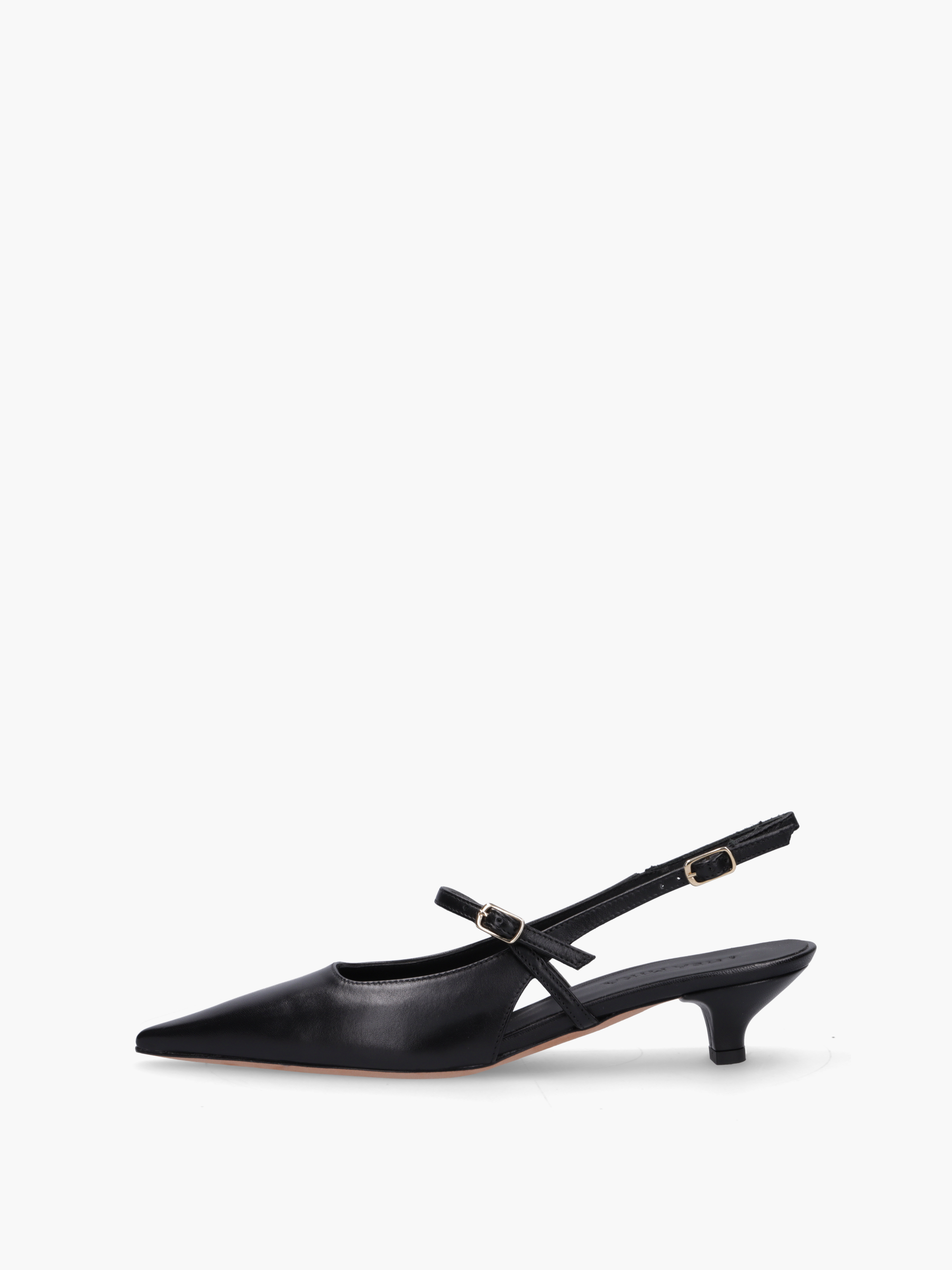 VERA Glattleder schwarz, Bekleidung, Schuhwerk, Schuh, Sandale, Hoher Absatz