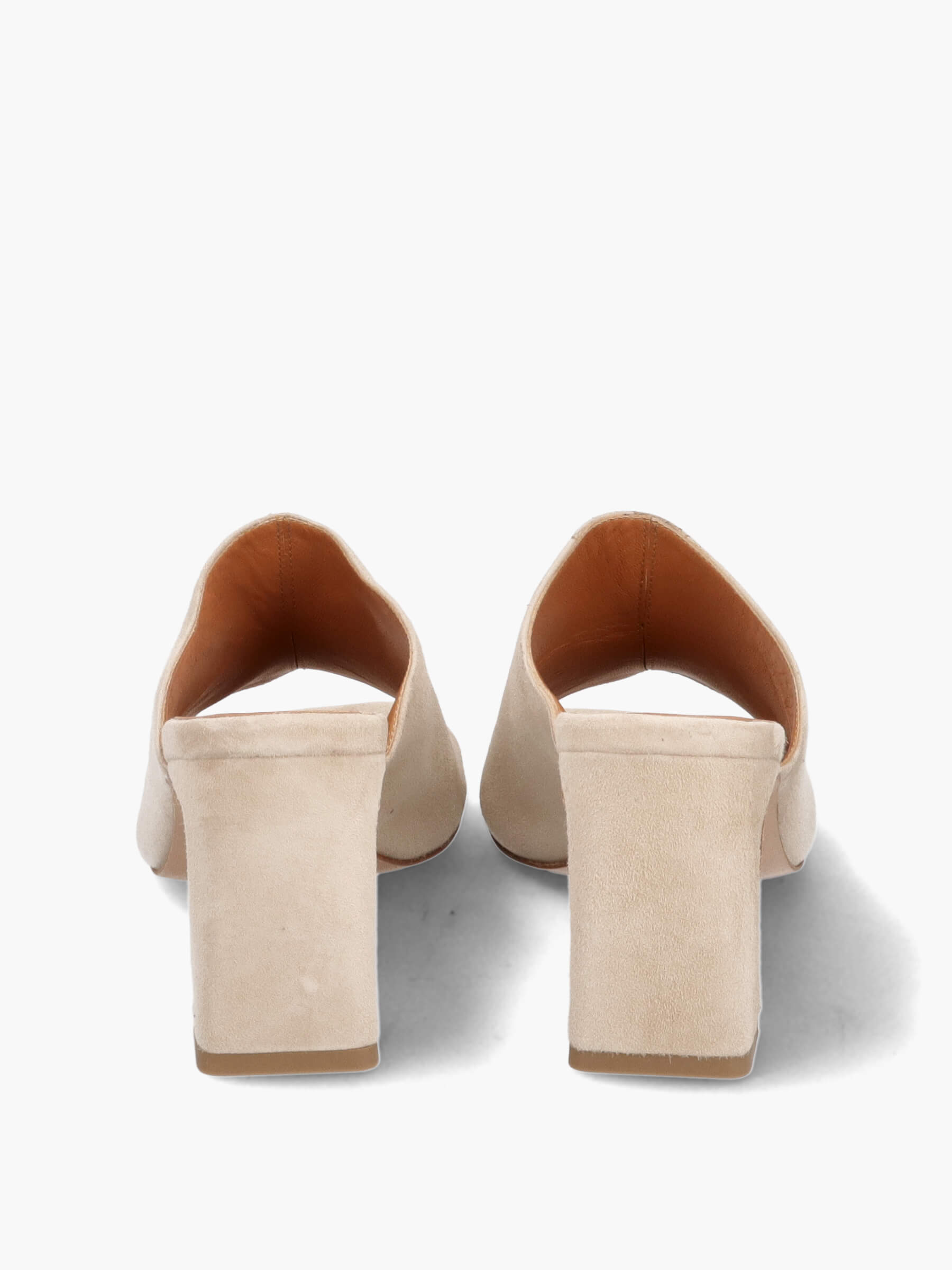 Mules beige 70 mm, Bekleidung, Schuhwerk, Schuh, Hoher Absatz