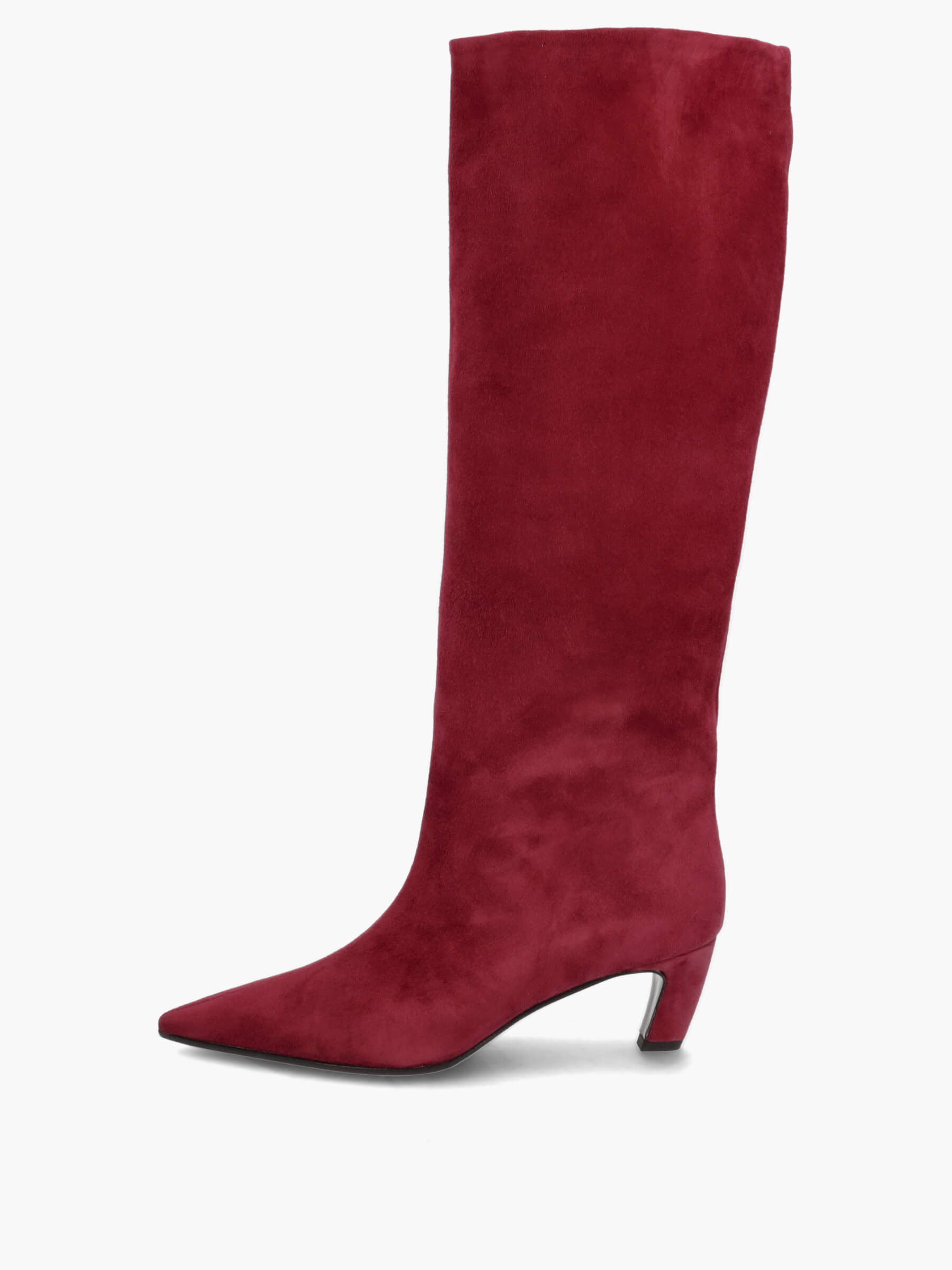 Stiefel bordeaux 50 mm, Bekleidung, Schuhwerk, Hoher Absatz, Schuh