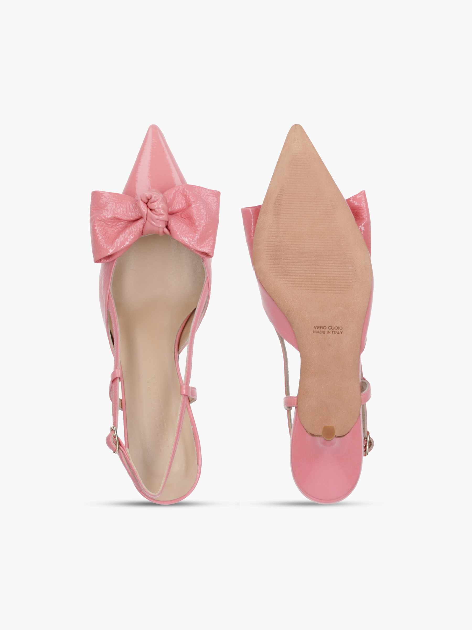 VANI Lackleder Rosa, Bekleidung, Schuhwerk, Hoher Absatz, Schuh
