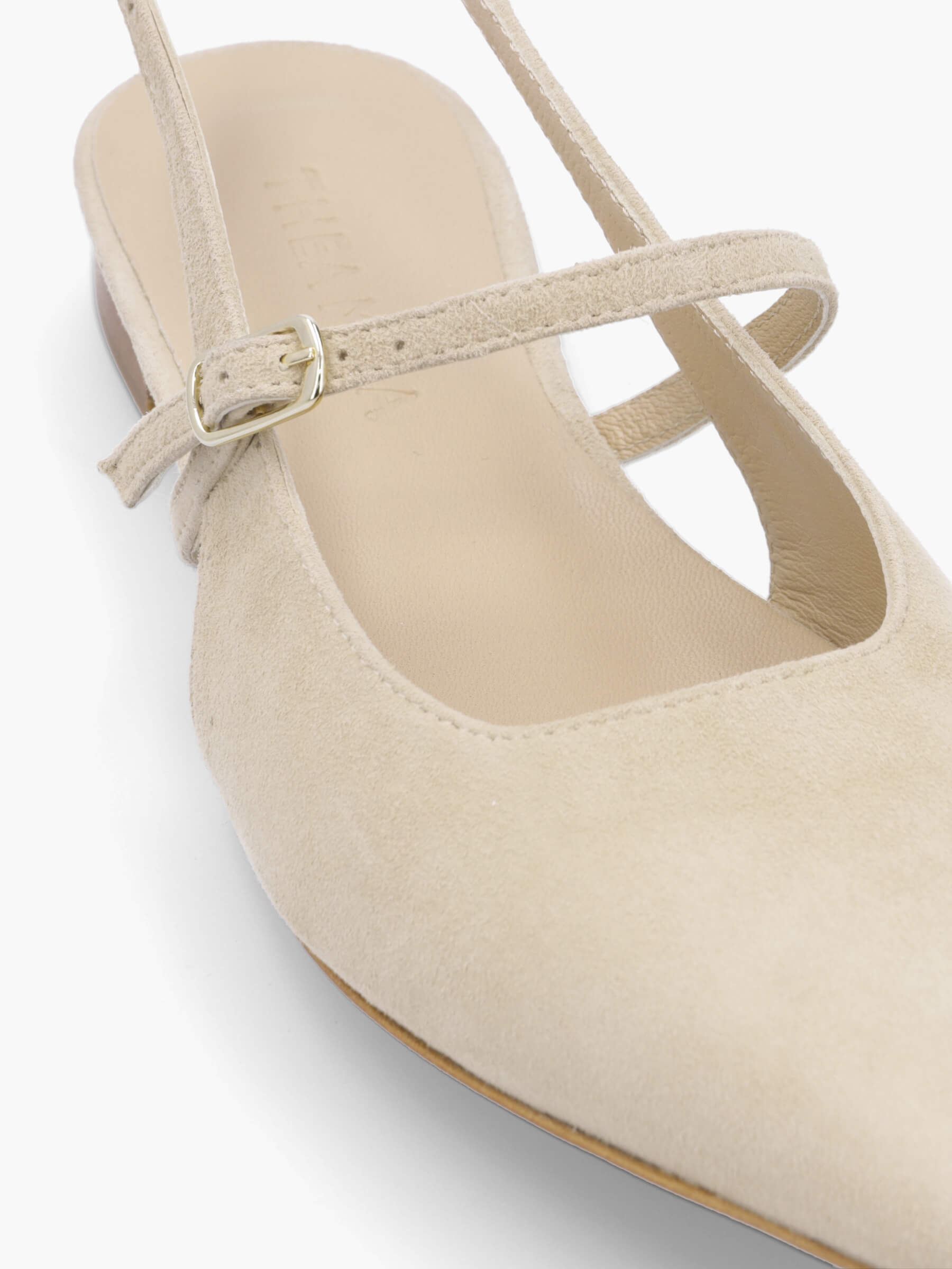 MEGUMI Veloursleder Beige, Schuhwerk, Schuh, Hoher Absatz, Sandale, Handtasche
