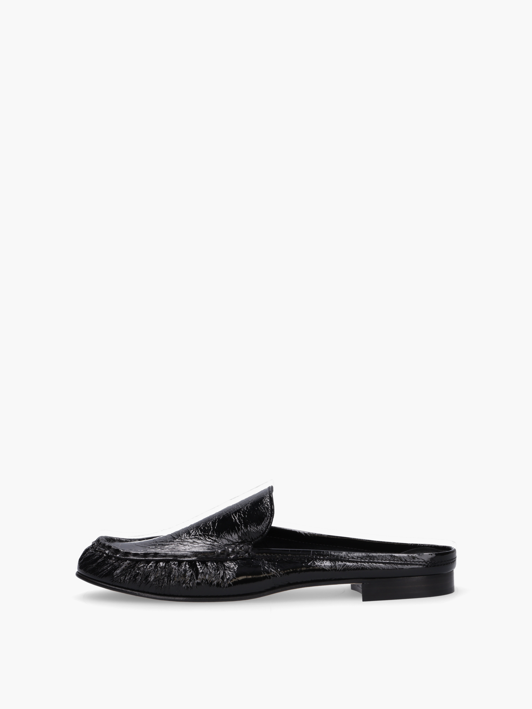 POLA Metallic-Leder Schwarz, Bekleidung, Schuhwerk, Schuh, Sandale, Turnschuh