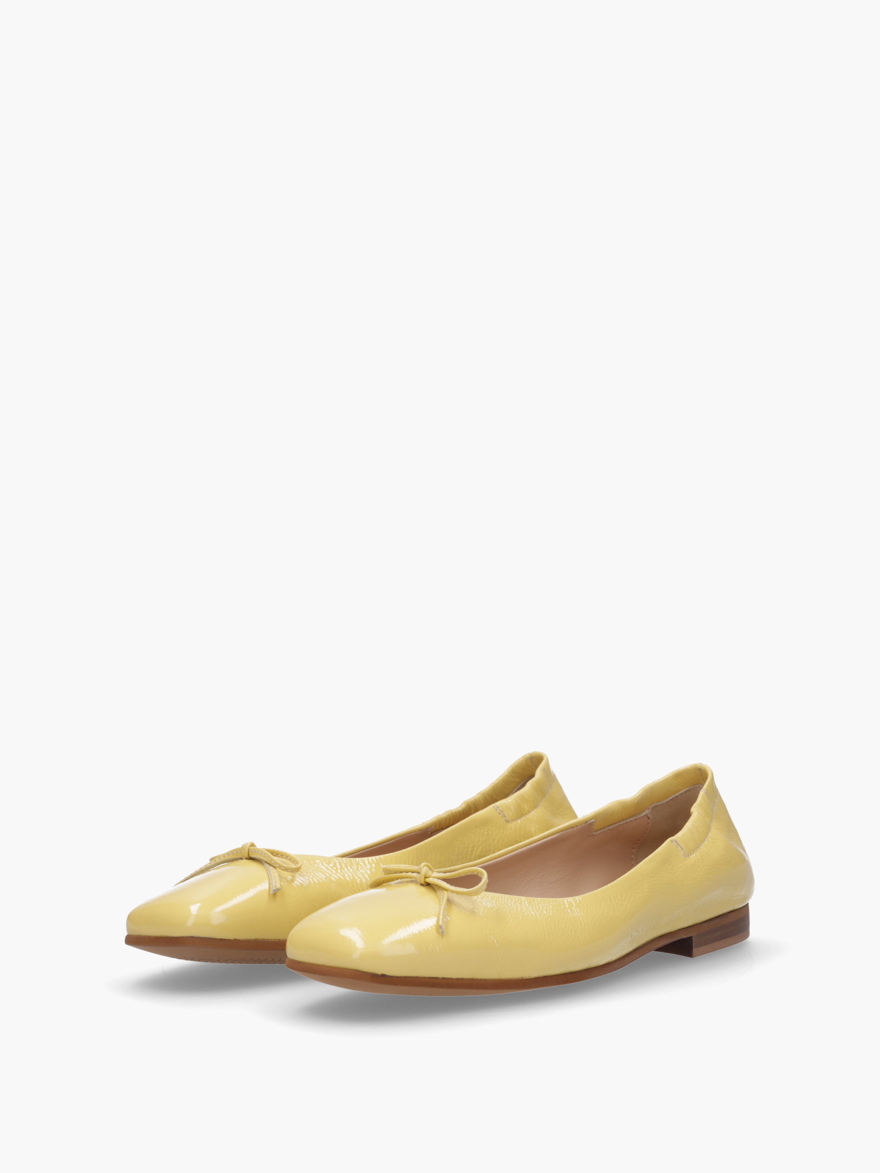 JOA Lackleder Gelb, Bekleidung, Schuhwerk, Schuh, Sneaker