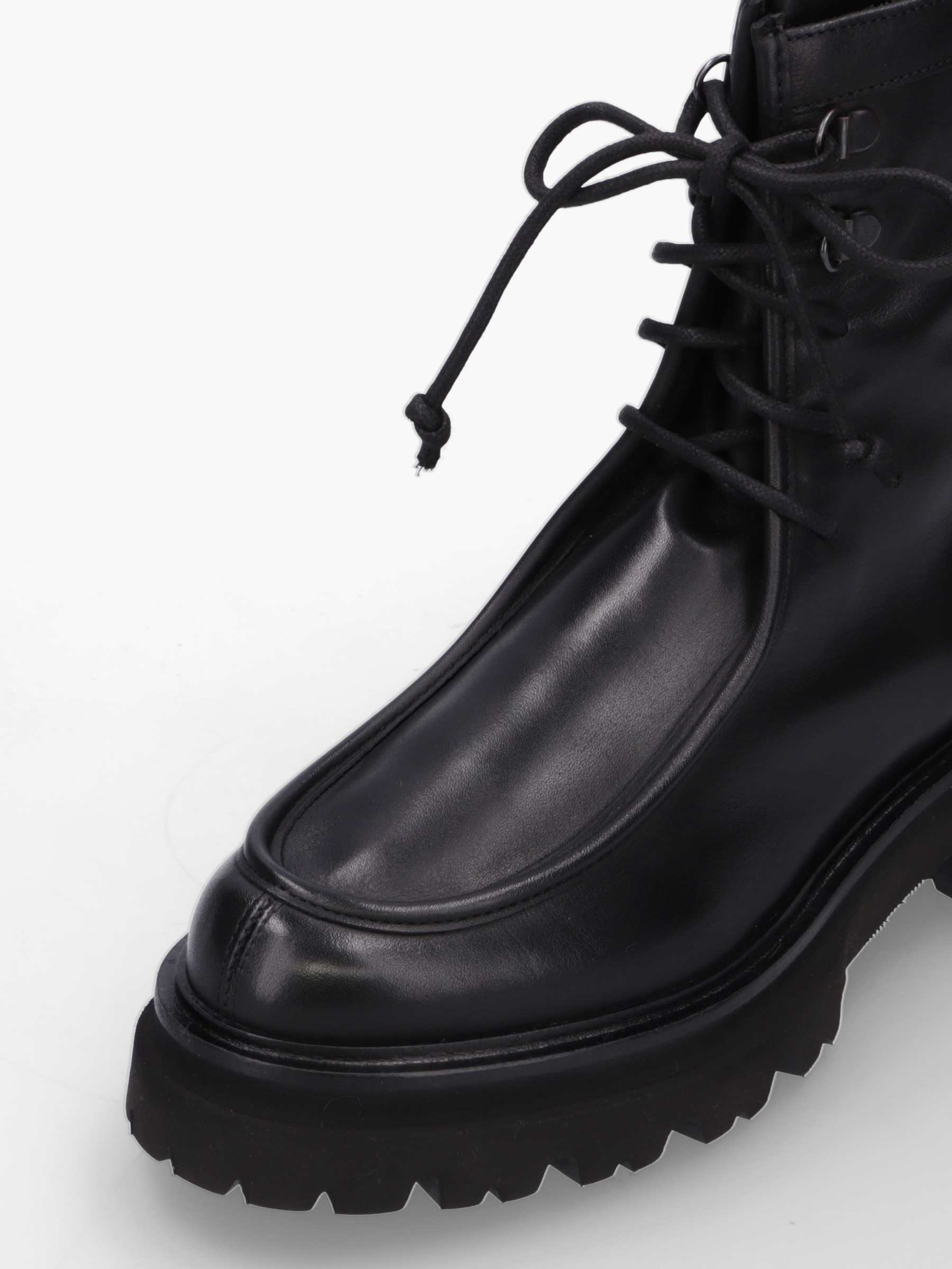 CHAKO Glattleder Schwarz, Bekleidung, Schuhwerk, Schuh, Sneaker
