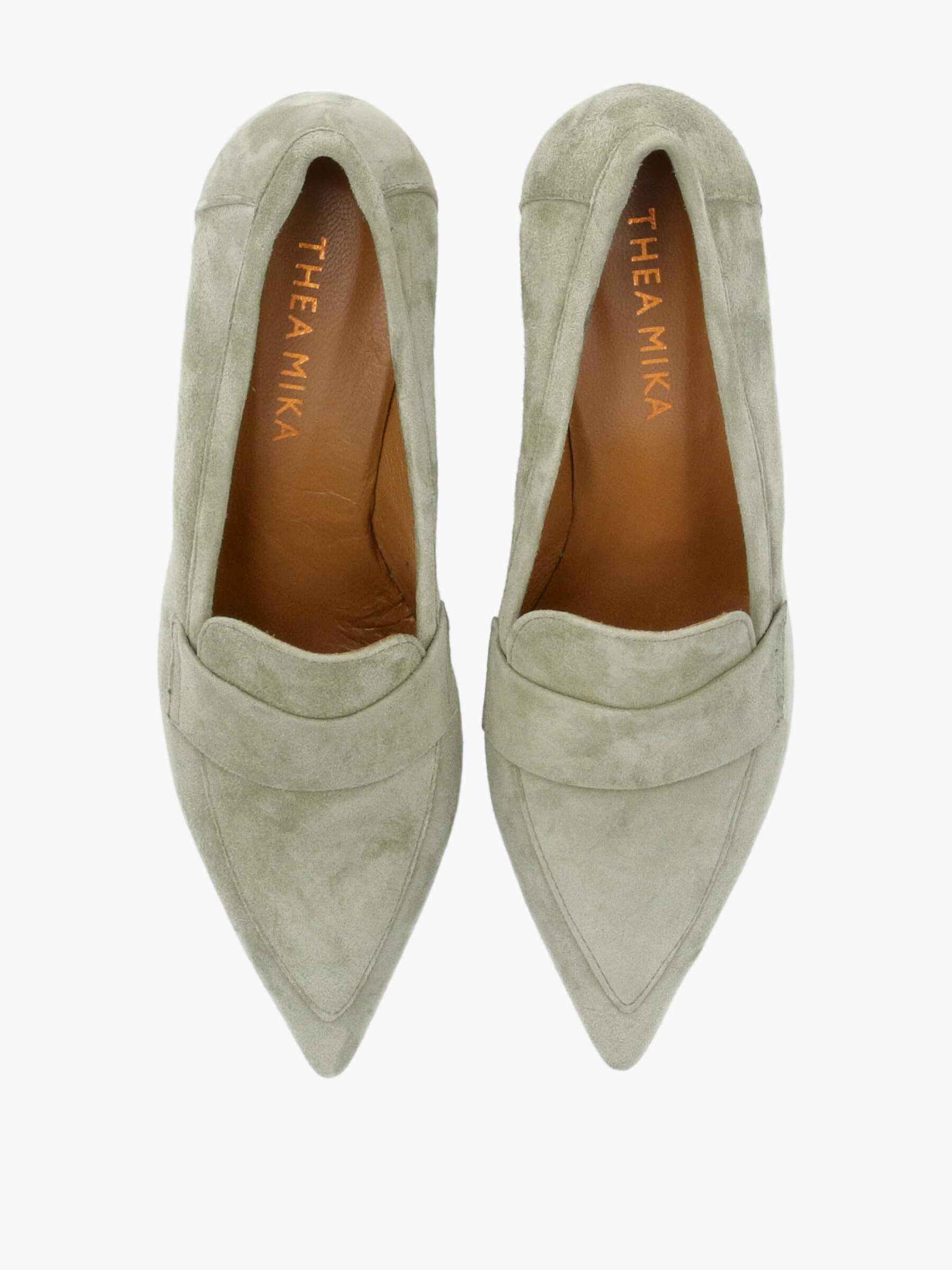 Loafer-Pumps timo 50 mm, Wildleder, Kleidung, Schuhwerk, Schuh
