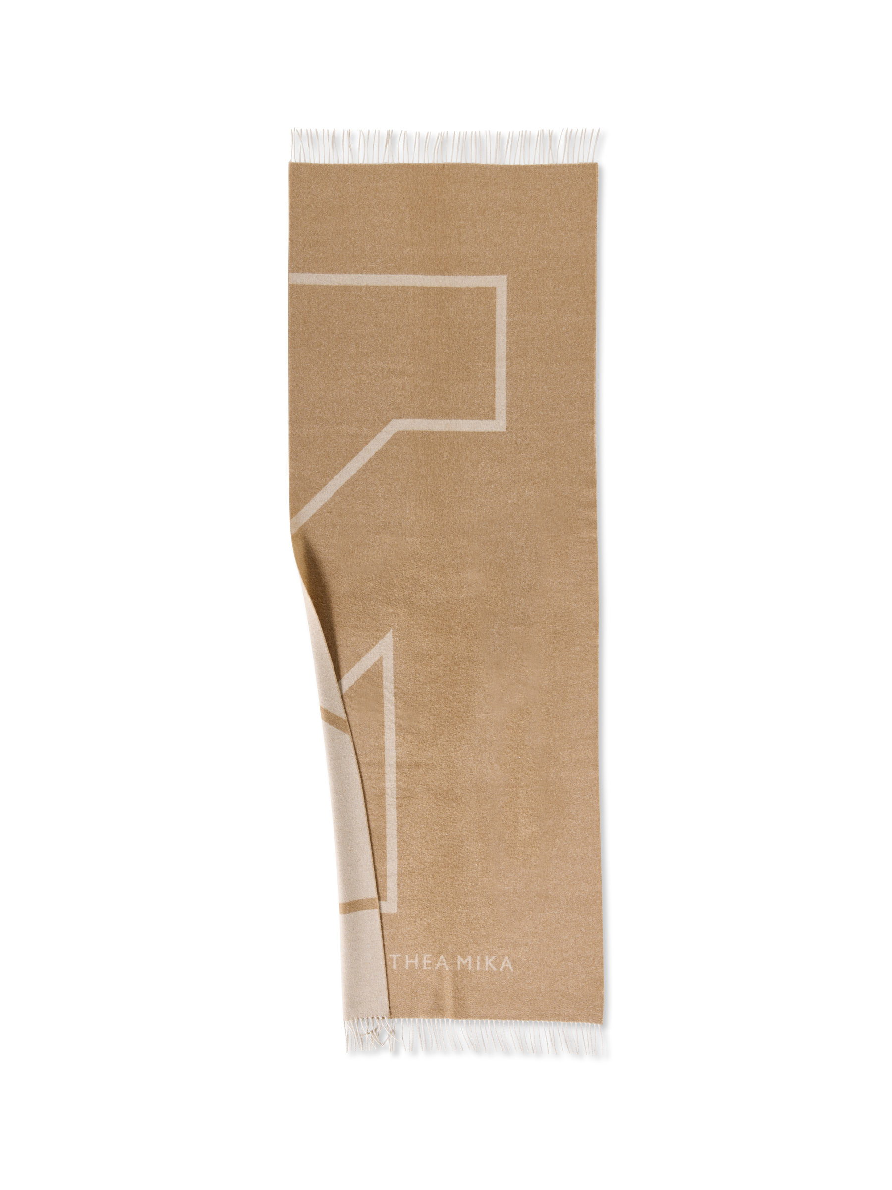 MALINA Camel, Dekoration für Zuhause, Teppich, Leinen