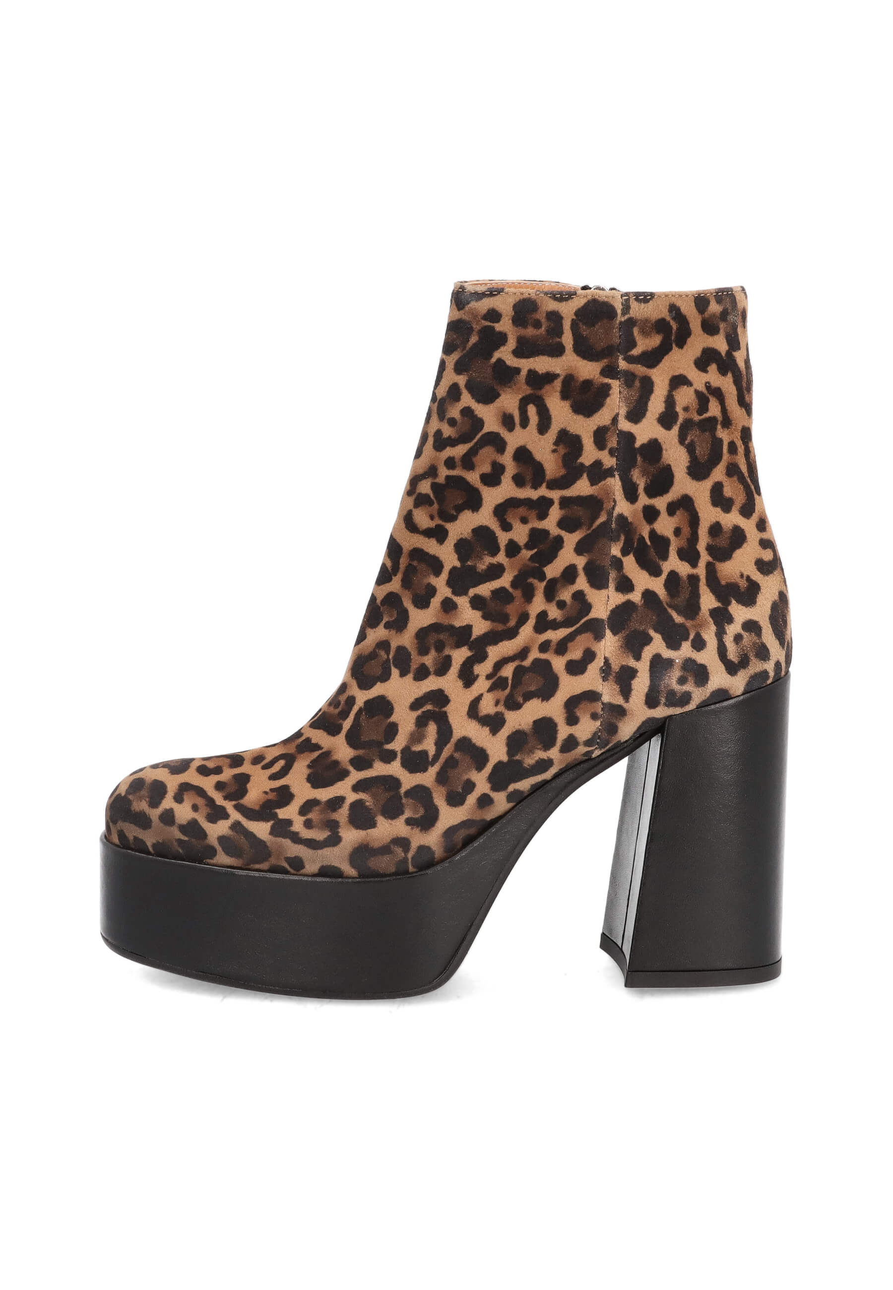 High Heel Boots leo 100 mm, Bekleidung, Schuhwerk, Hoher Absatz, Schuh