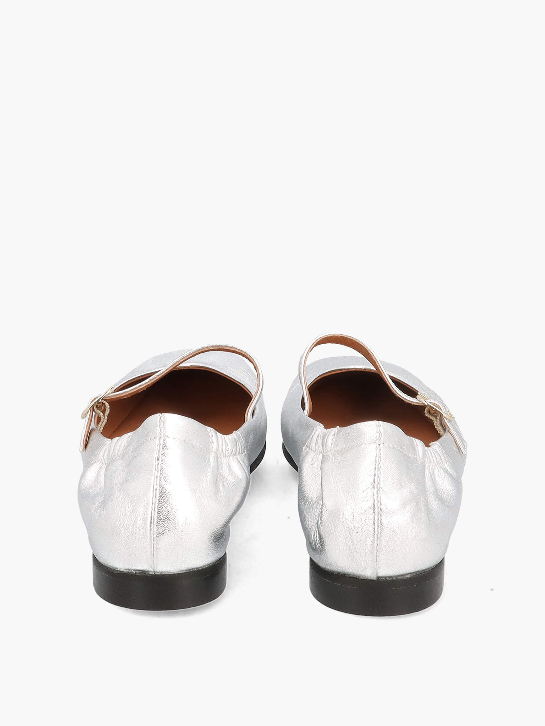 Ballerinas metallic argento, Bekleidung, Schuhwerk, Schuh, Sandale, Turnschuh