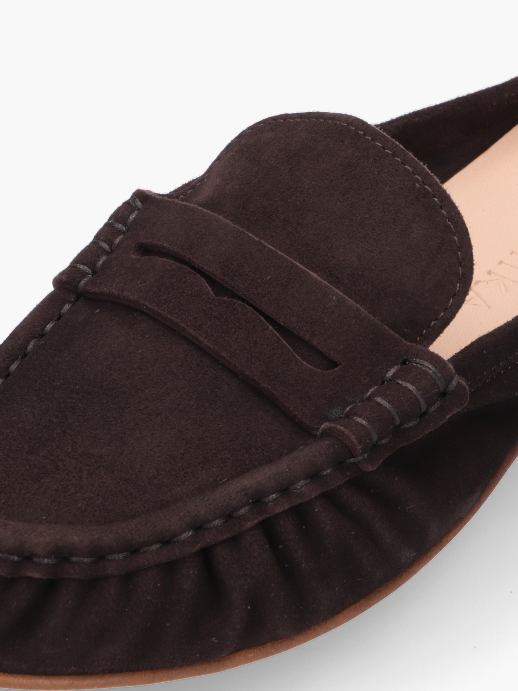 PHILLIS Veloursleder Dunkel Braun, Bekleidung, Schuhwerk, Schuh, Wildleder