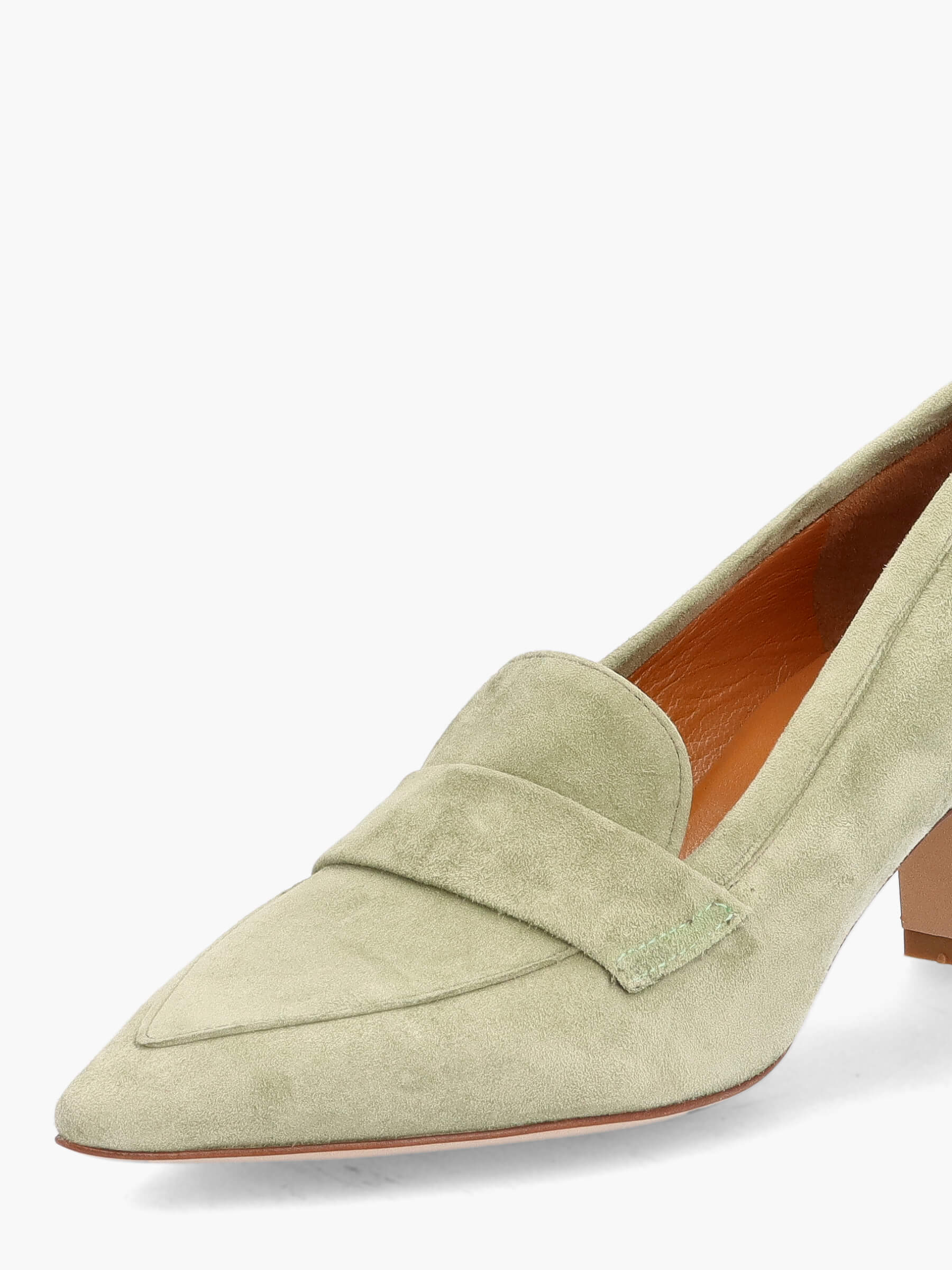 Loafer-Pumps timo 50 mm, Bekleidung, Schuhwerk, Schuh, Hoher Absatz, Wildleder