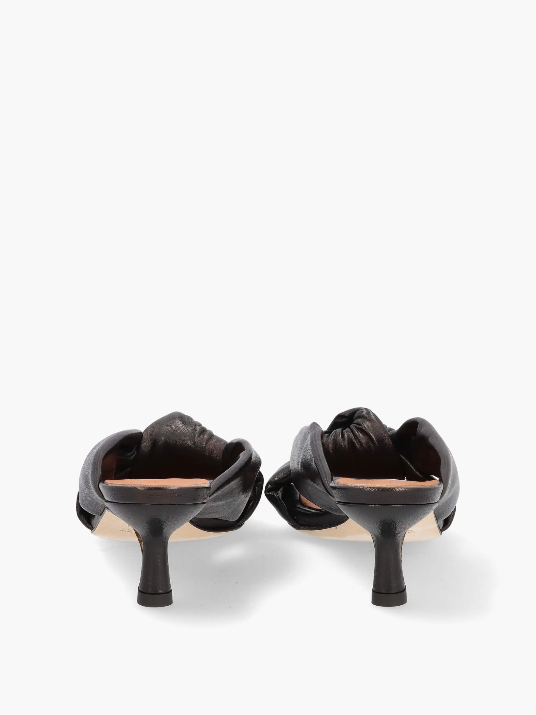 Pantolette nero, Bekleidung, Schuhwerk, Schuh, Hoher Absatz