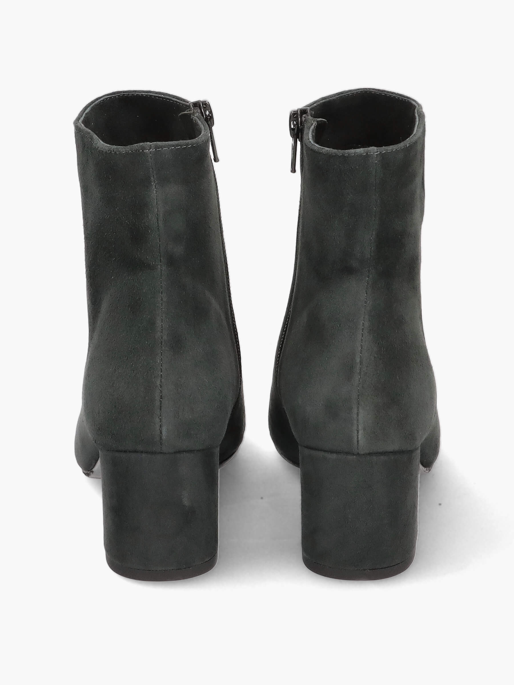Stiefeletten-dunkelgrau-50-mm-TM8867Z-0010-0099-Thea-Mika_3_BM Stiefeletten dunkelgrau 50 mm, Bekleidung, Schuhwerk, Schuh, Hoher Absatz, Wildleder