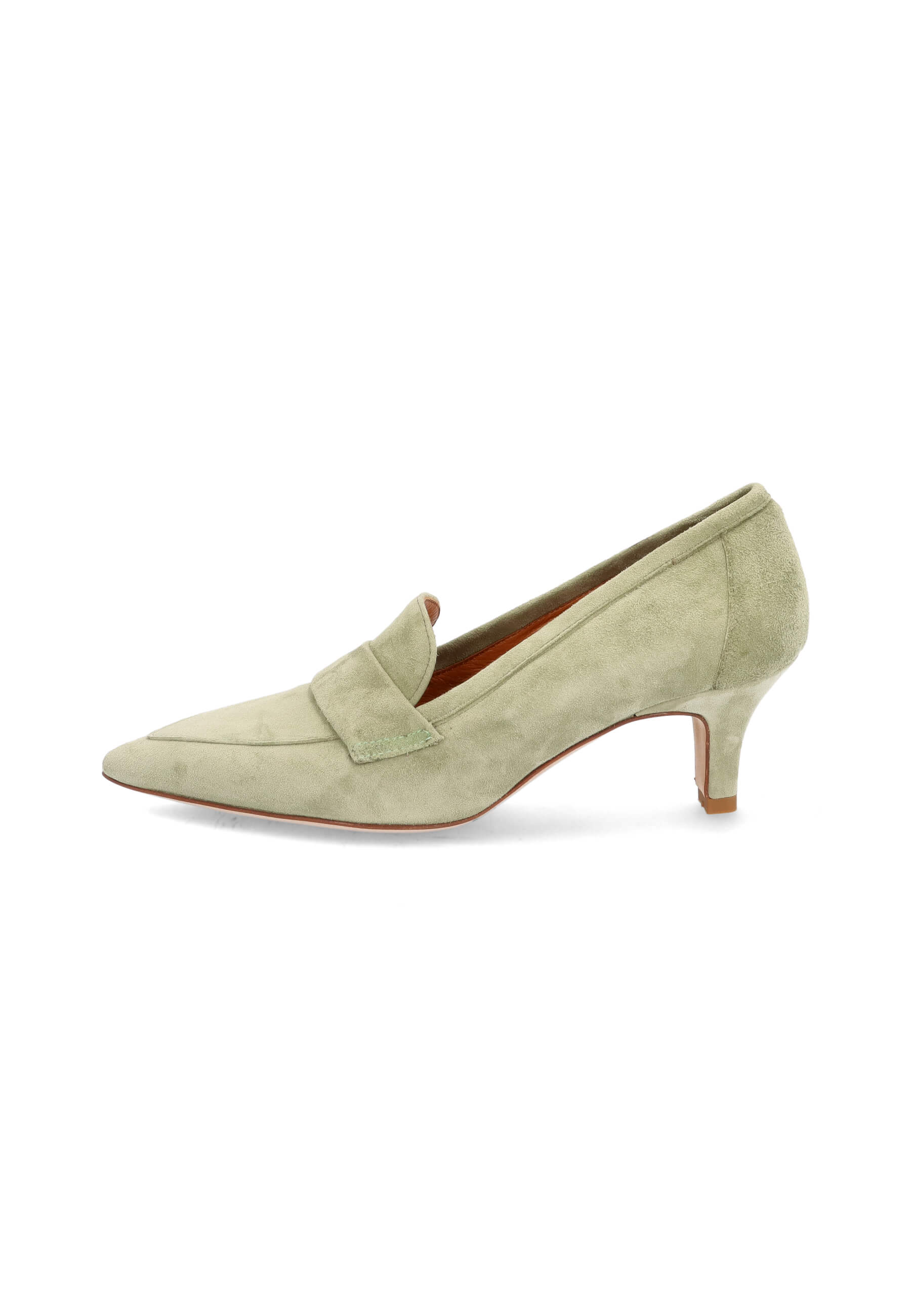Loafer-Pumps timo 50 mm, Bekleidung, Schuhwerk, Schuh, Wildleder, Hoher Absatz