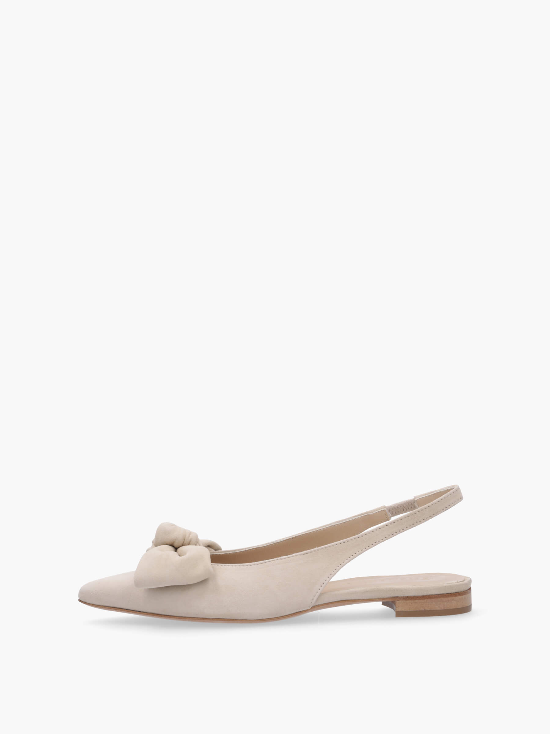 MORIA Veloursleder Beige, Schuhwerk, Schuh, Sandale, Hoher Absatz, Riemen