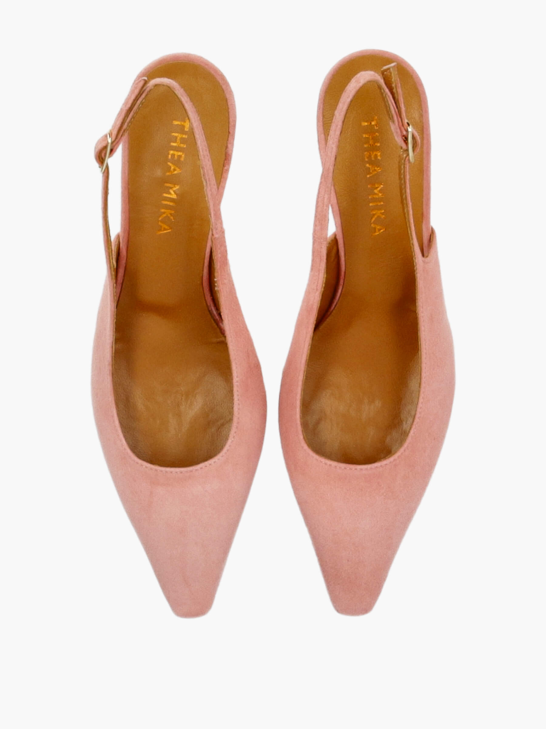Slingpumps rosa 50 mm, Bekleidung, Schuhwerk, Schuh, Hoher Absatz