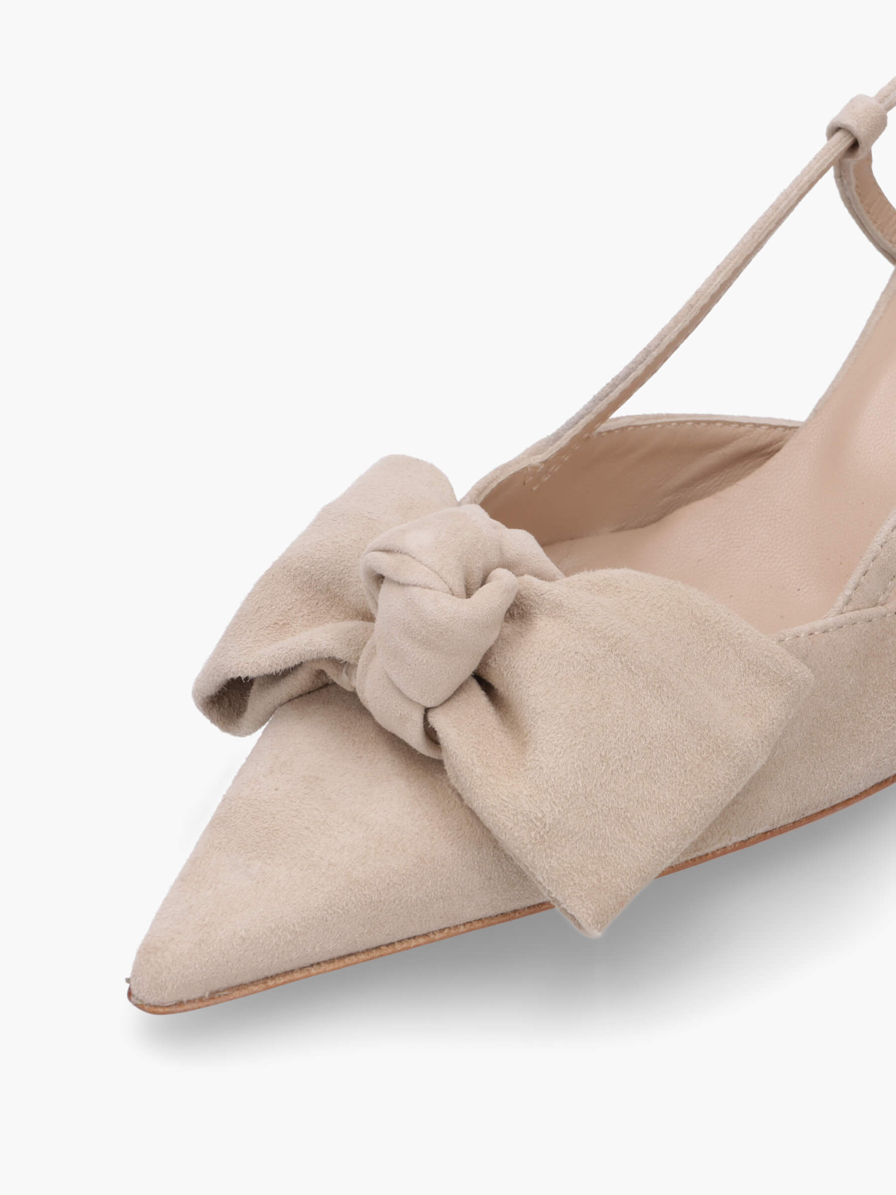VANI Veloursleder Beige, Bekleidung, Schuhwerk, Schuh, Sandale