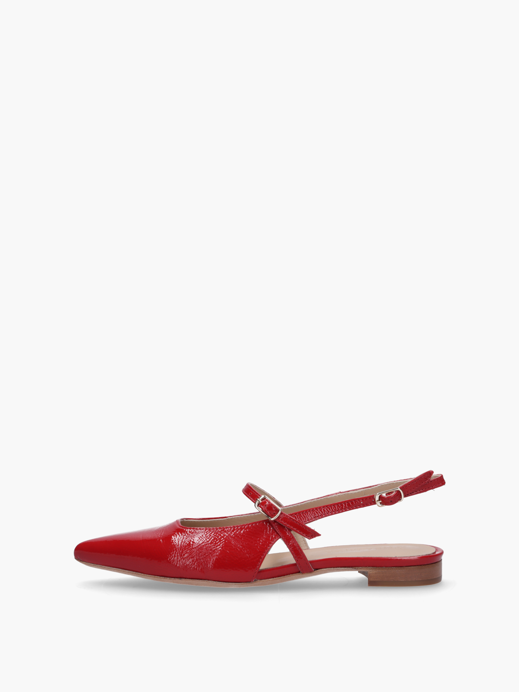 MEGUMI Lackleder Rot, Bekleidung, Schuhwerk, Schuh, Sandale, Hoher Absatz