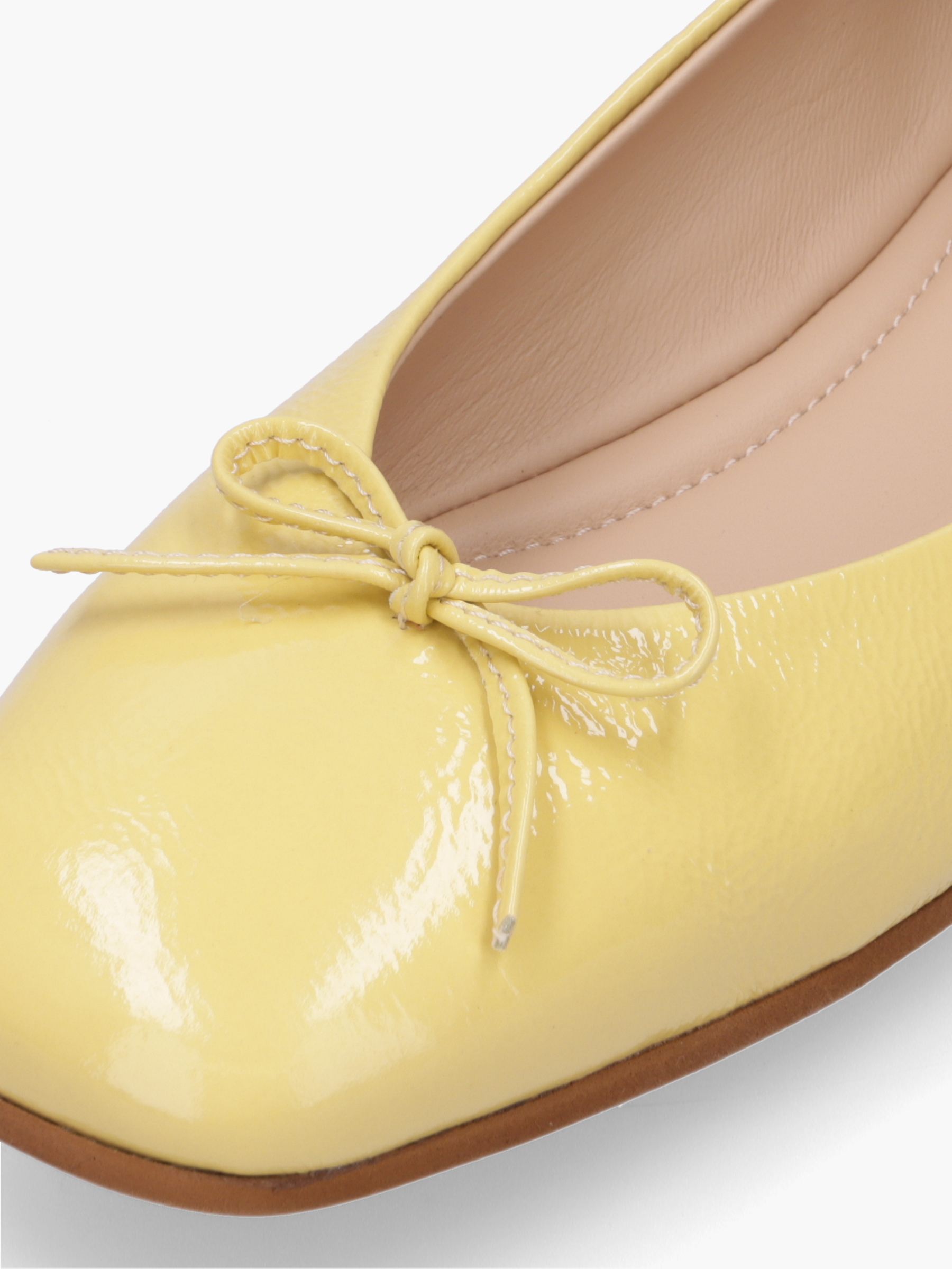 JOA Lackleder Gelb, Bekleidung, Schuhwerk, Schuh, Sneaker, Hoher Absatz