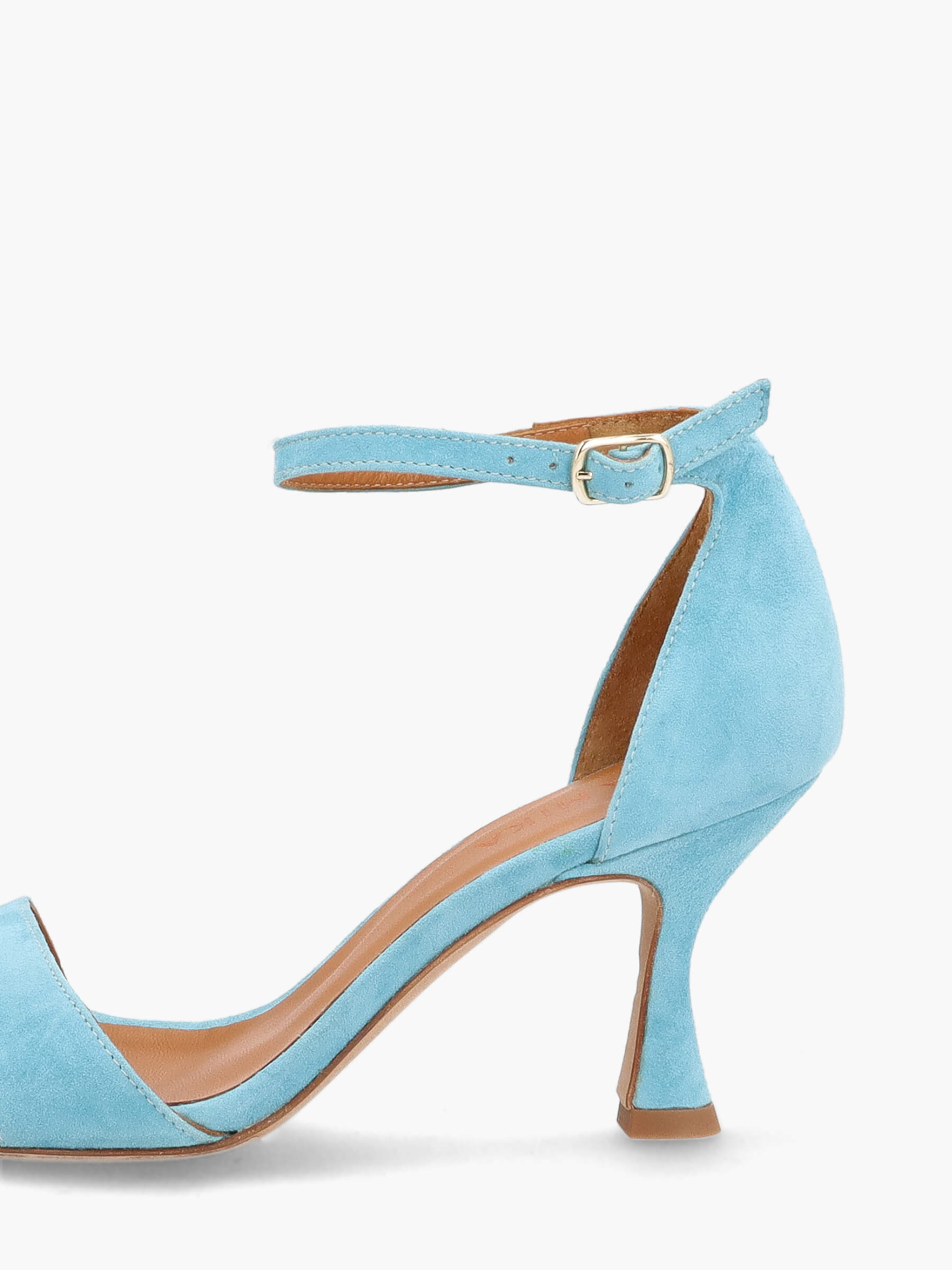 Riemchen-Sandalen turchese 70 mm, Schuhwerk, Schuh, Hoher Absatz, Sandale, Zubehör