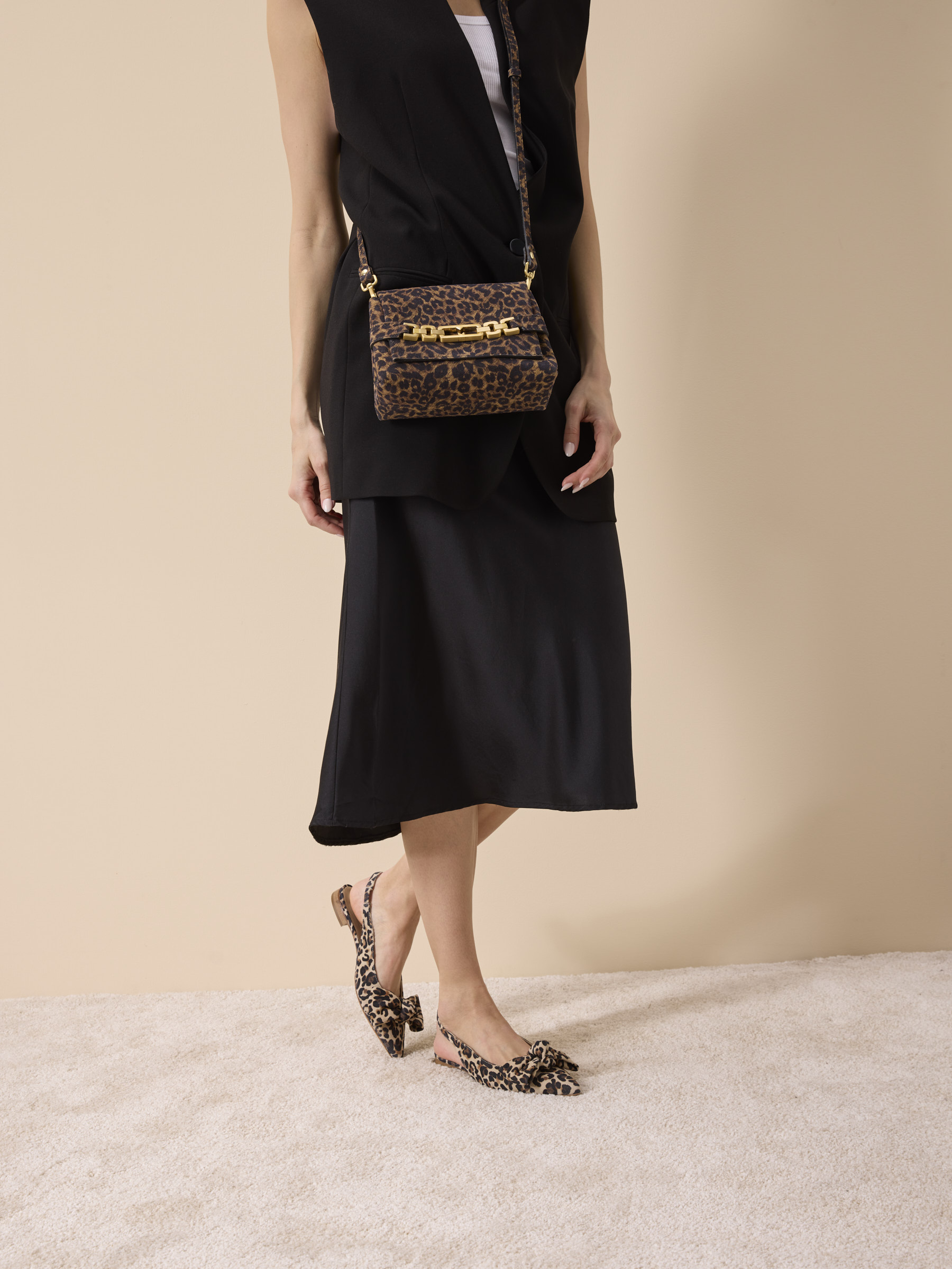 Lia Veloursleder Leo, Schuh, Hoher Absatz, Sandale, Rock, Kleid
