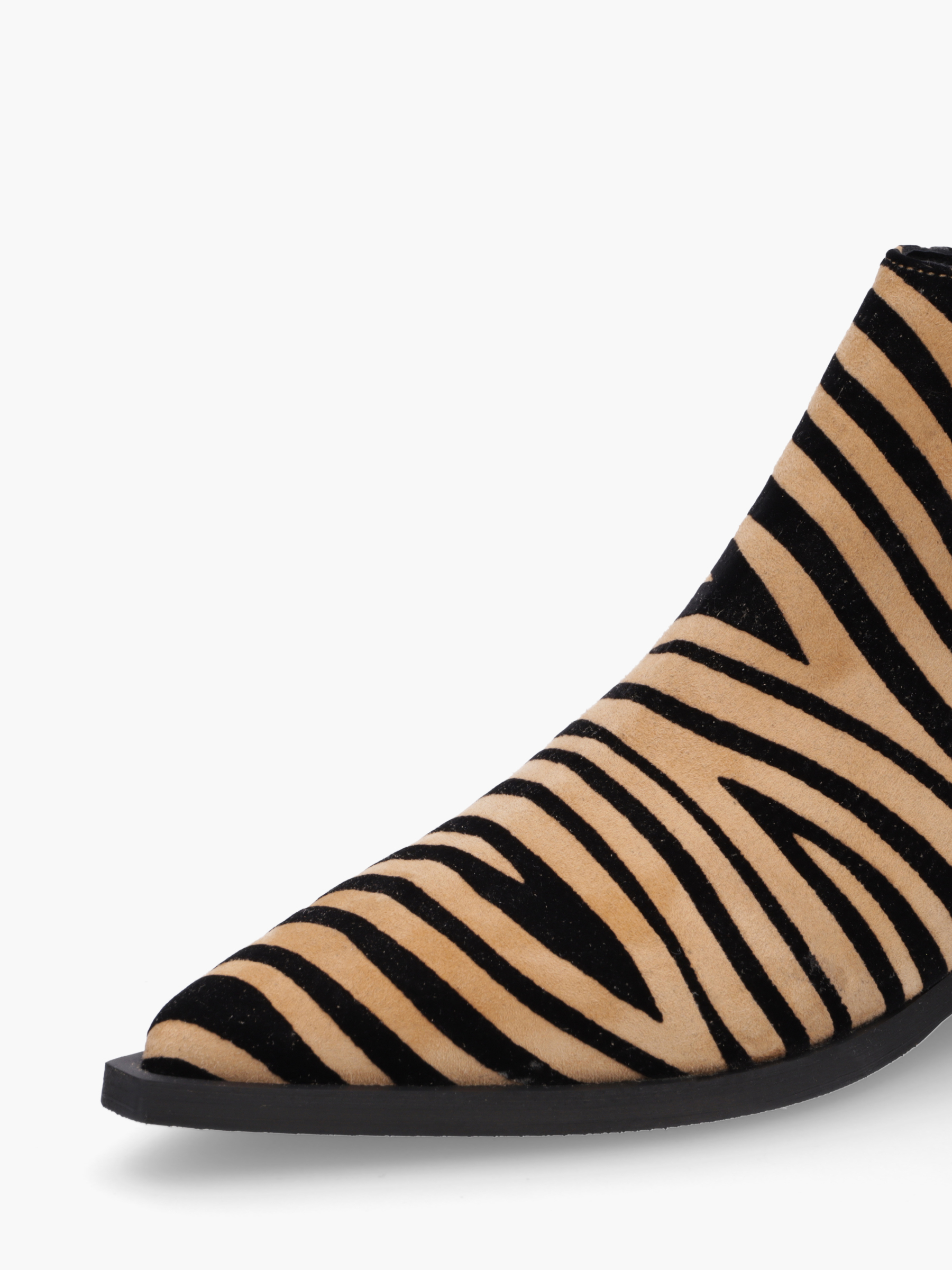 MIOKI Veloursleder Zebra, Bekleidung, Schuhwerk, Schuh, Sandale, Turnschuh