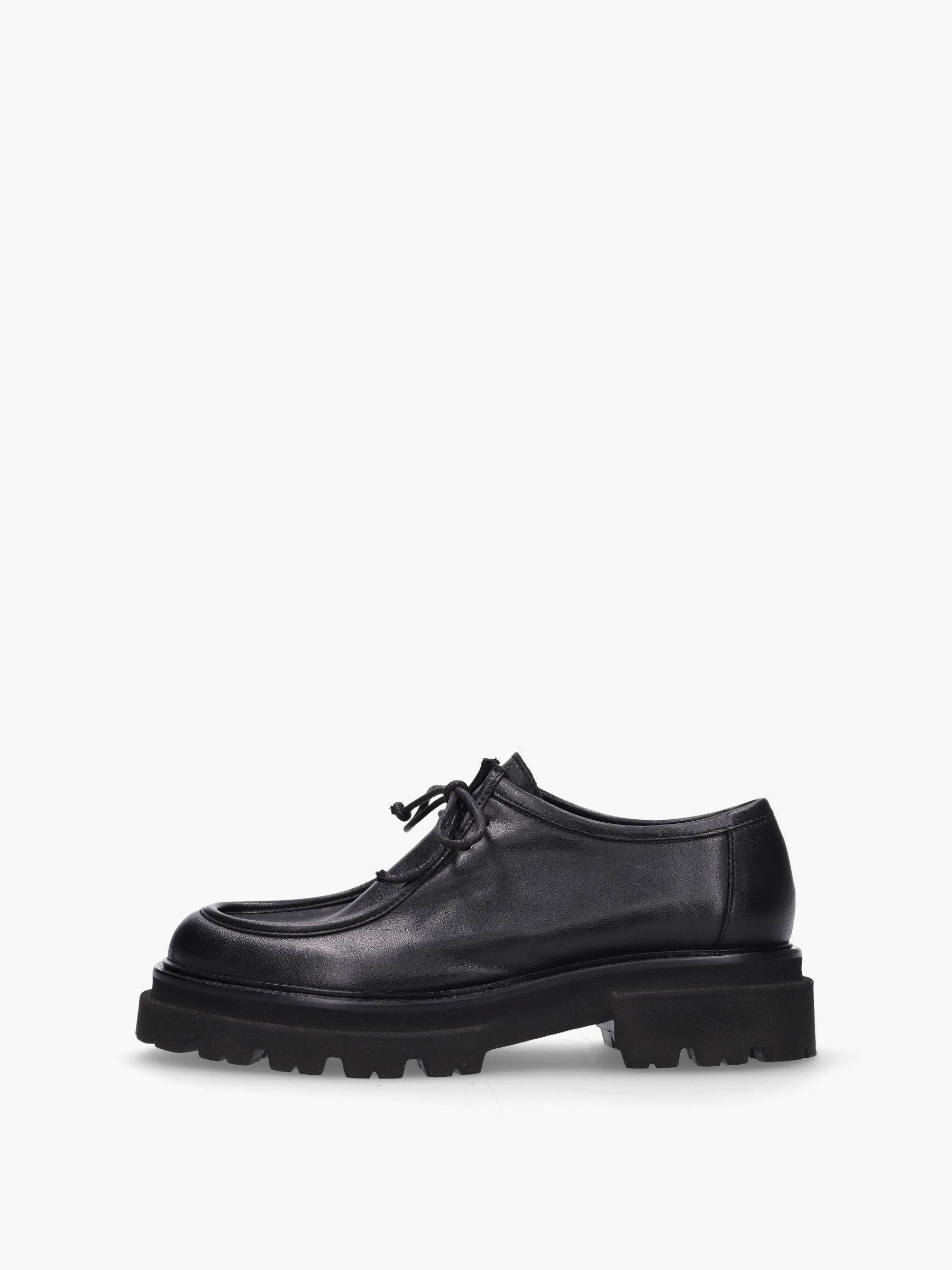 CHIEKO Glattleder Schwarz, Bekleidung, Schuhwerk, Schuh, Sneaker