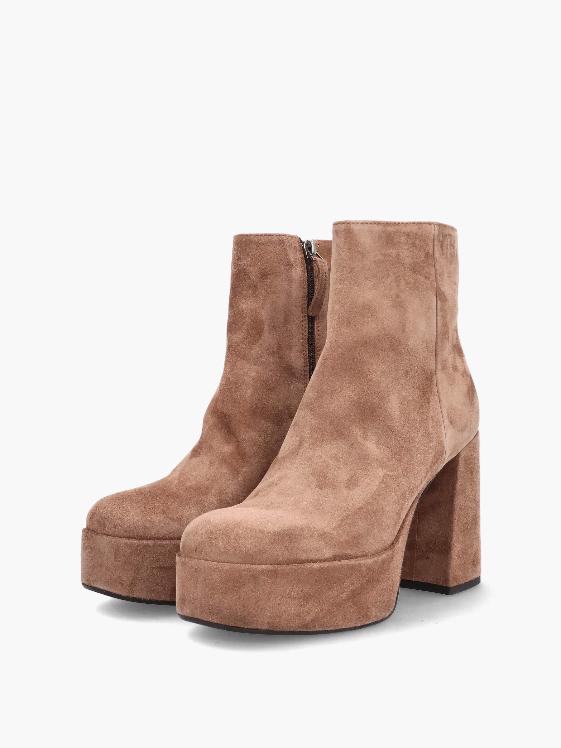High Heel Boots acero 100 mm, Bekleidung, Schuhwerk, Schuh, Hoher Absatz, Wildleder