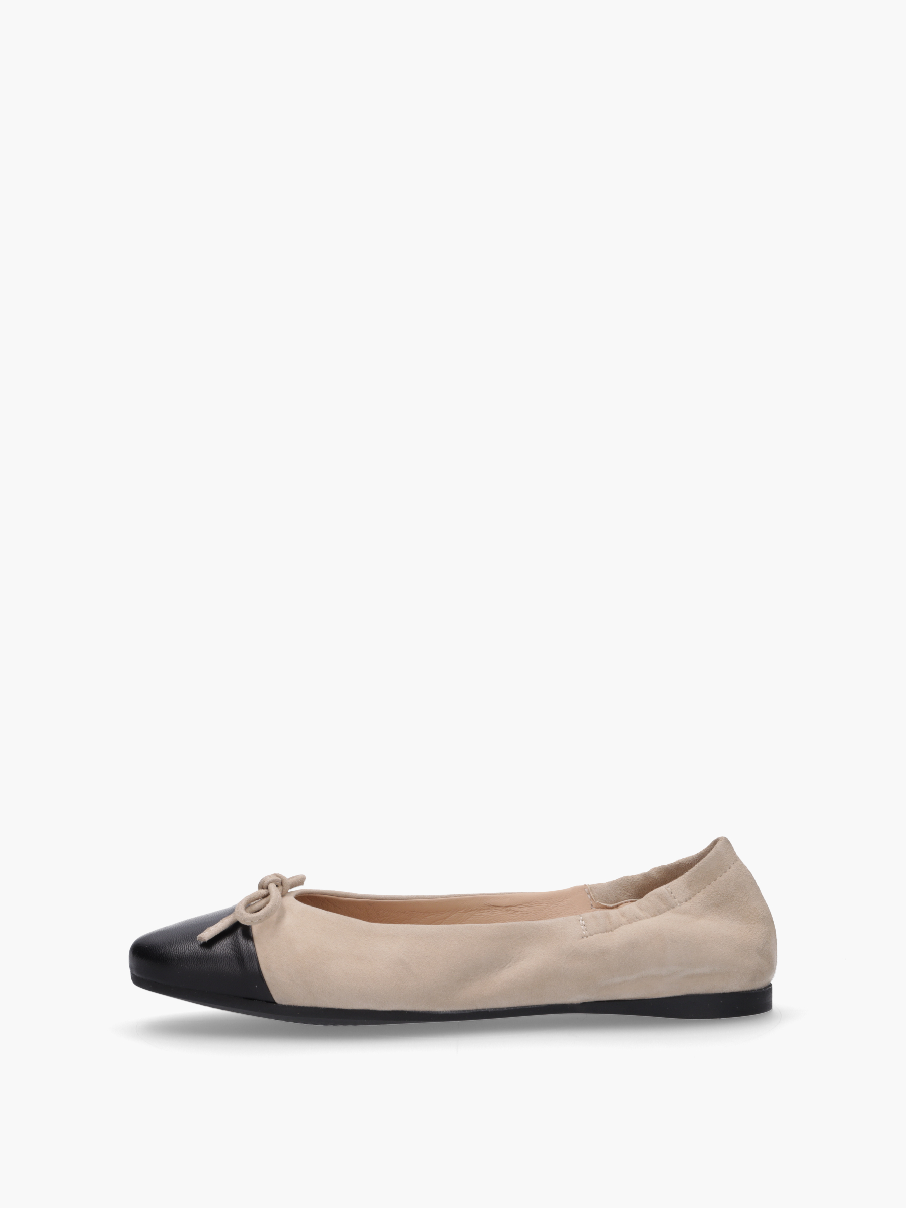 BAHAN Leder Kombi Schwarz/Beige, Bekleidung, Schuhwerk, Schuh, Sneaker, Wildleder