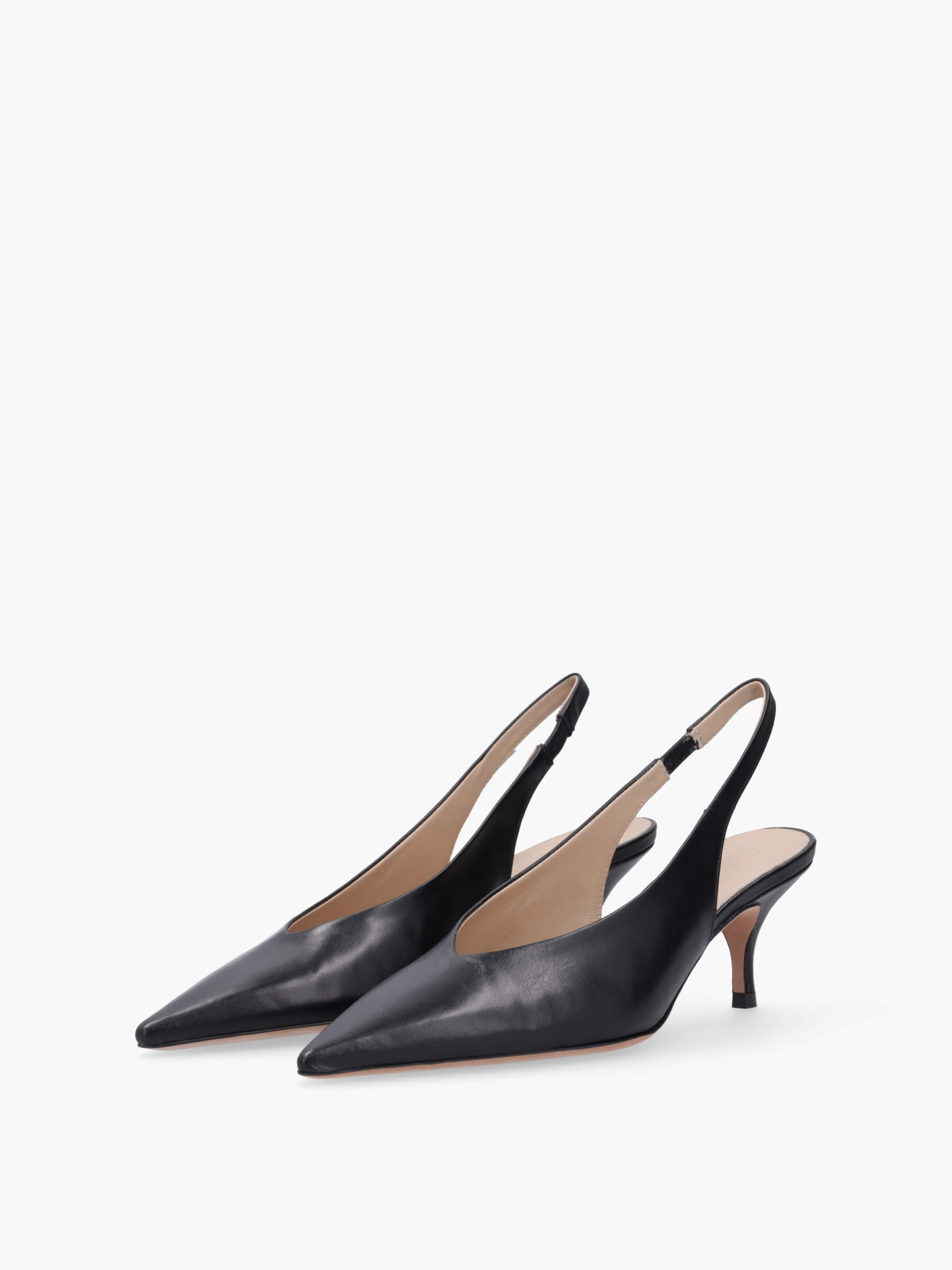 VI Glattleder Schwarz, Bekleidung, Schuhwerk, Schuh, Hoher Absatz, Sandale