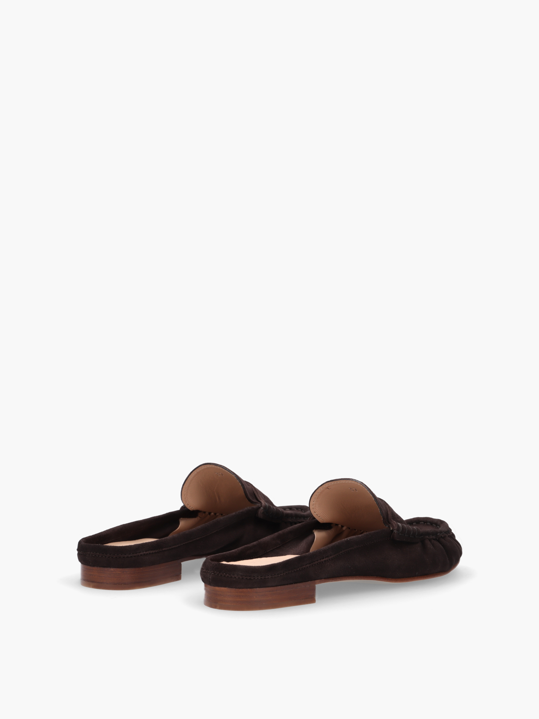 PHILLIS Veloursleder Dunkel Braun, Bekleidung, Schuhwerk, Sandale, Schuh