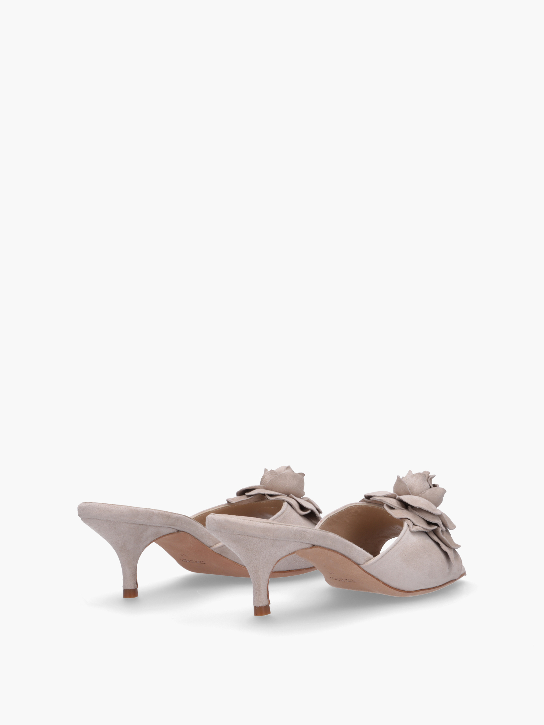 GANKO Veloursleder Beige, Bekleidung, Schuhwerk, Schuh, Sandale, Hoher Absatz