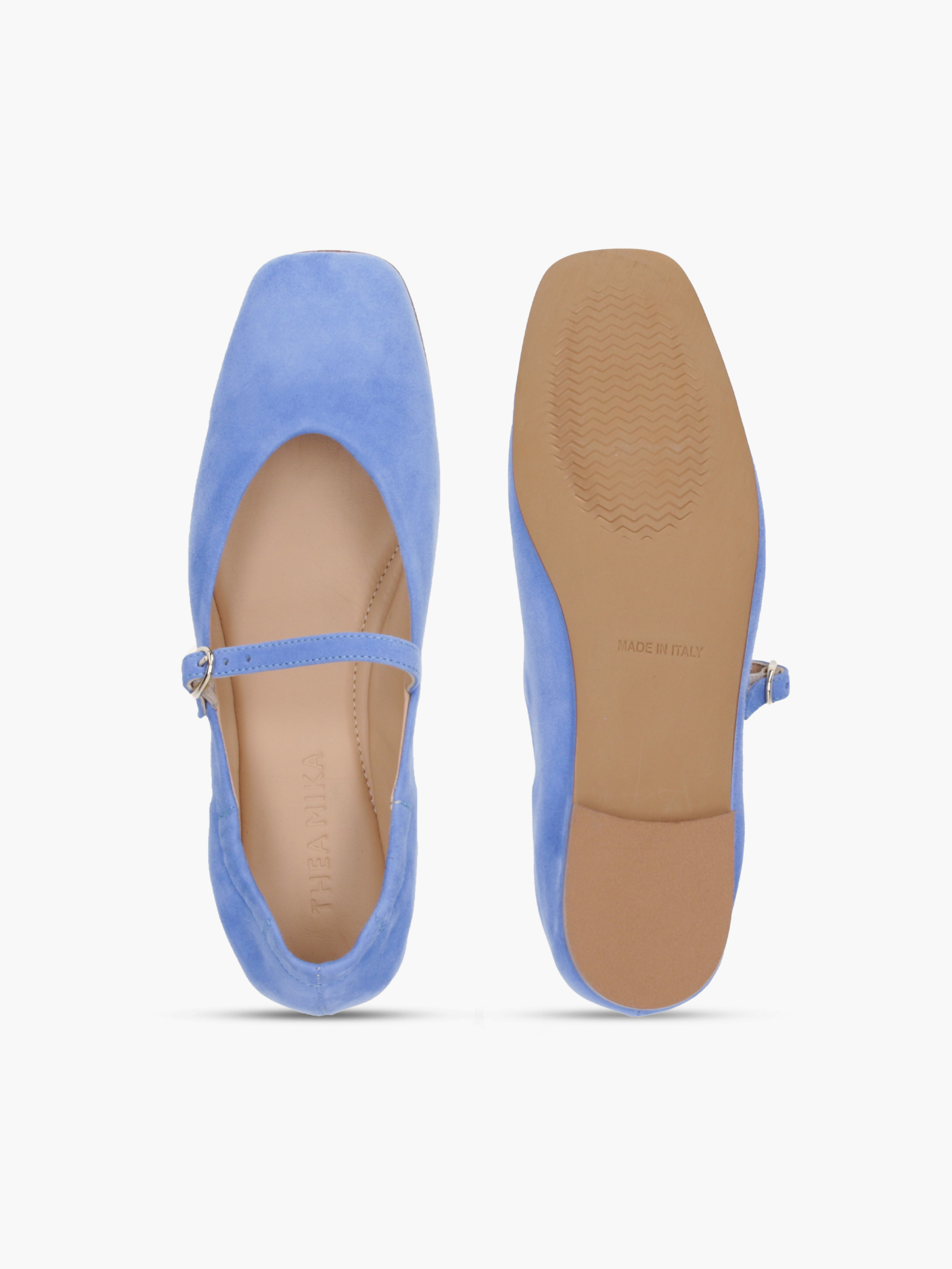BINTI-Veloursleder-Blau-TM09201-0010-0216-Thea-Mika_6_BMJ2B8pqSwEnhoy BINTI Veloursleder Blau, Bekleidung, Schuhwerk, Schuh, Hoher Absatz