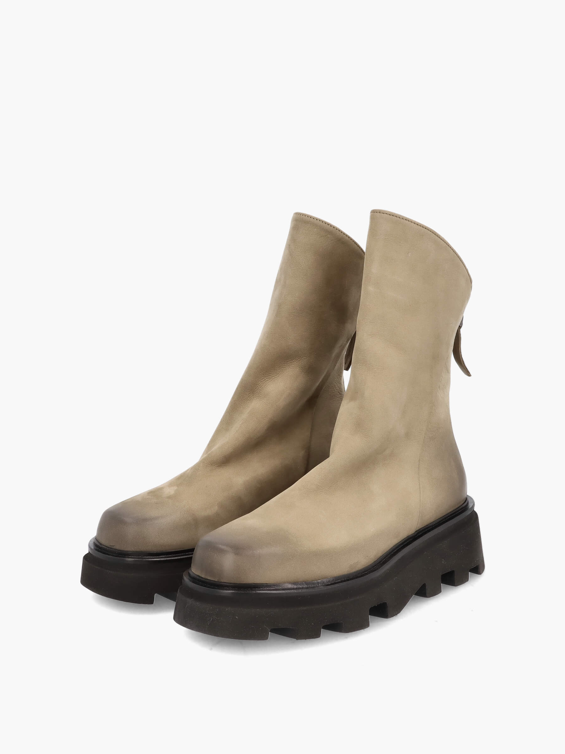 Plateau Boots kaki, Bekleidung, Schuhwerk, Schuh
